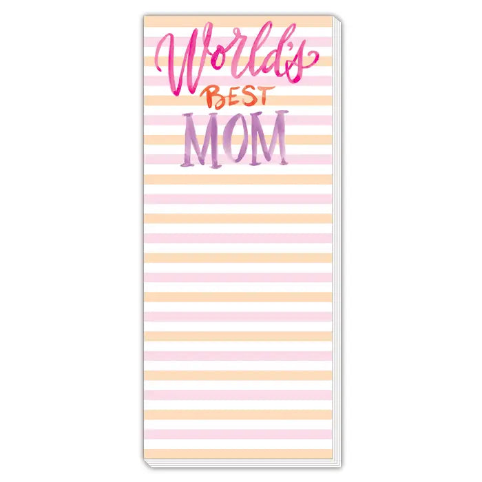WORLD'S BEST MOM LIST PAD