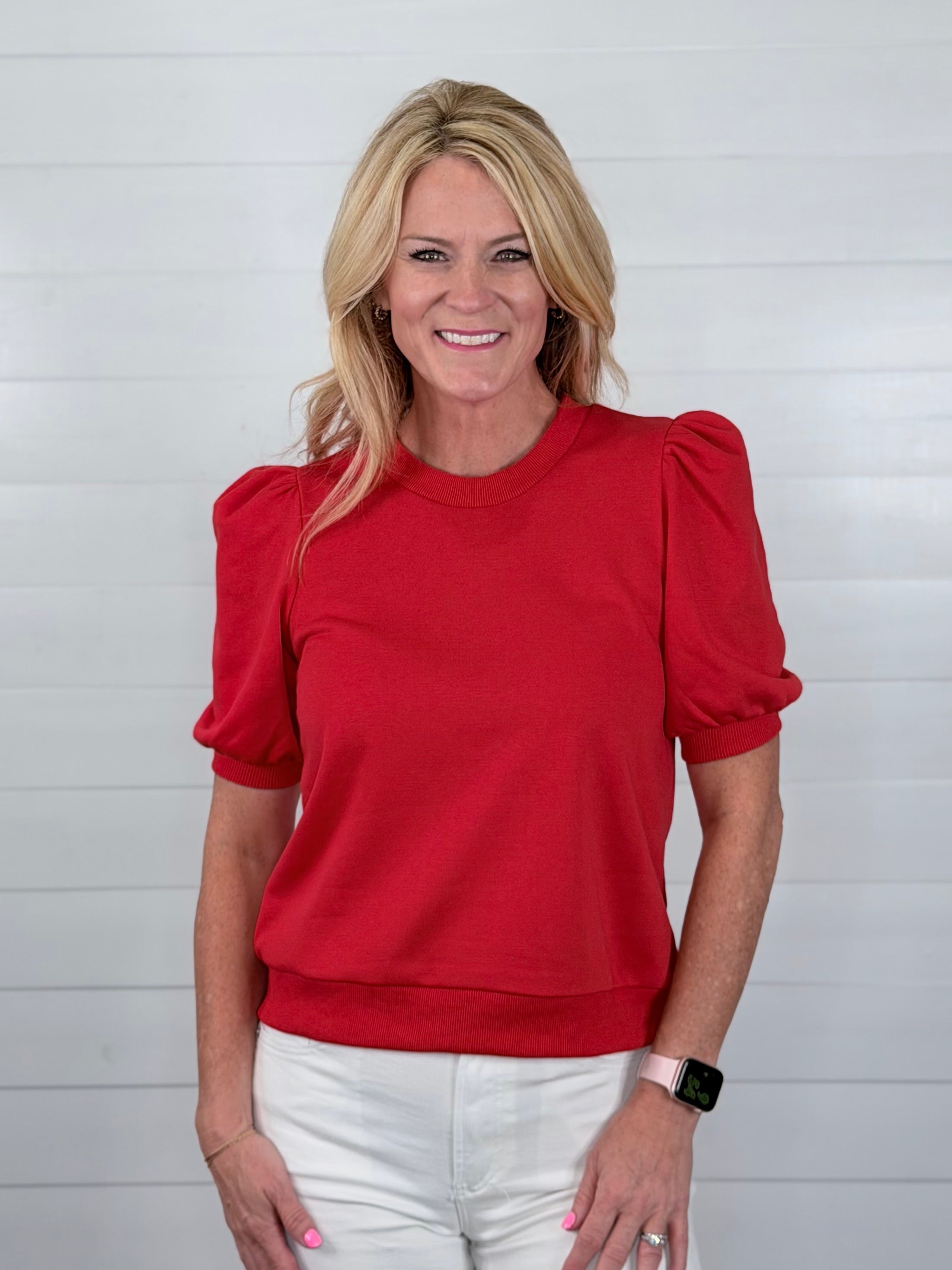 REAGAN RED TOP