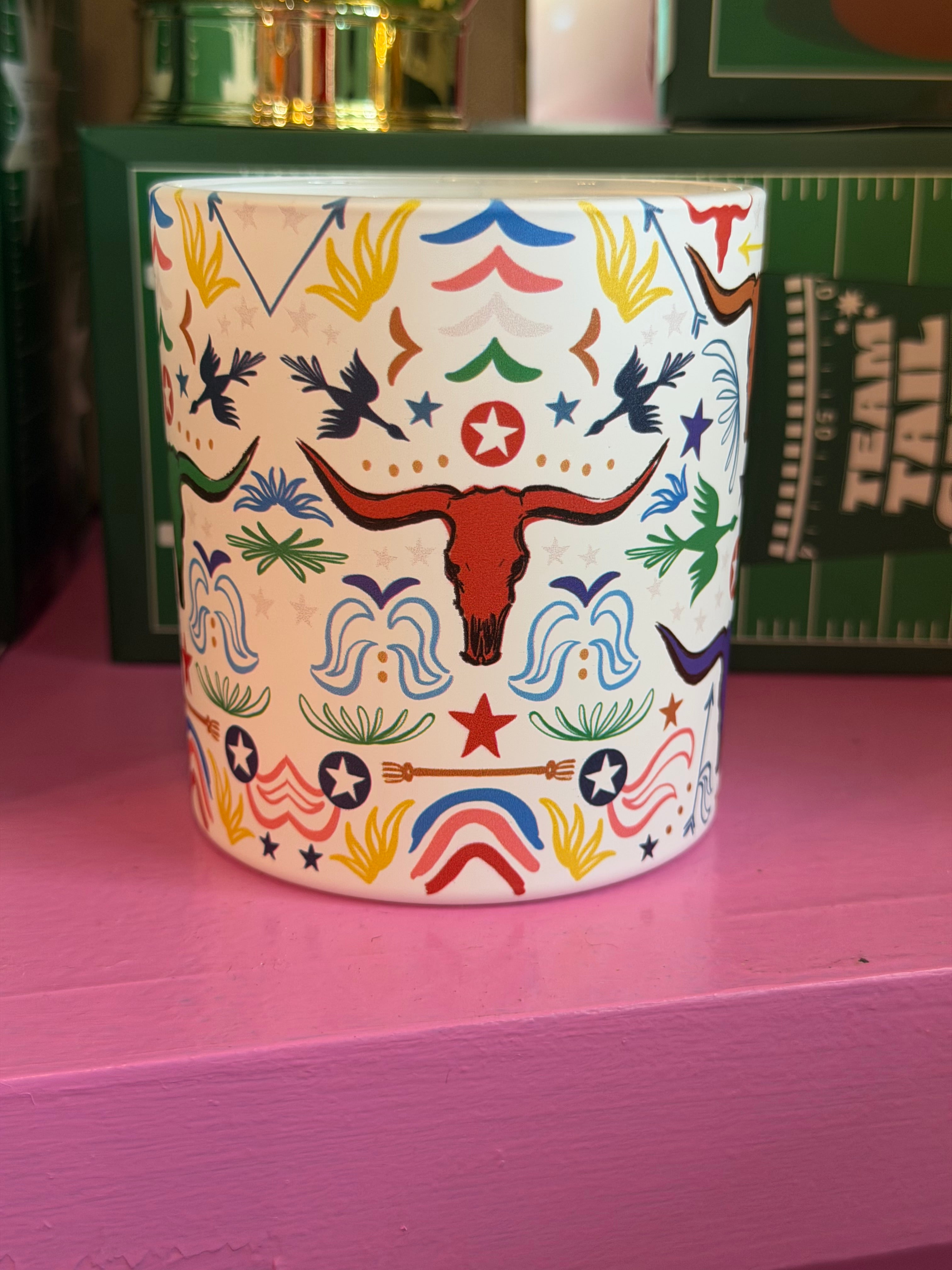 LONGHORN CANDLE