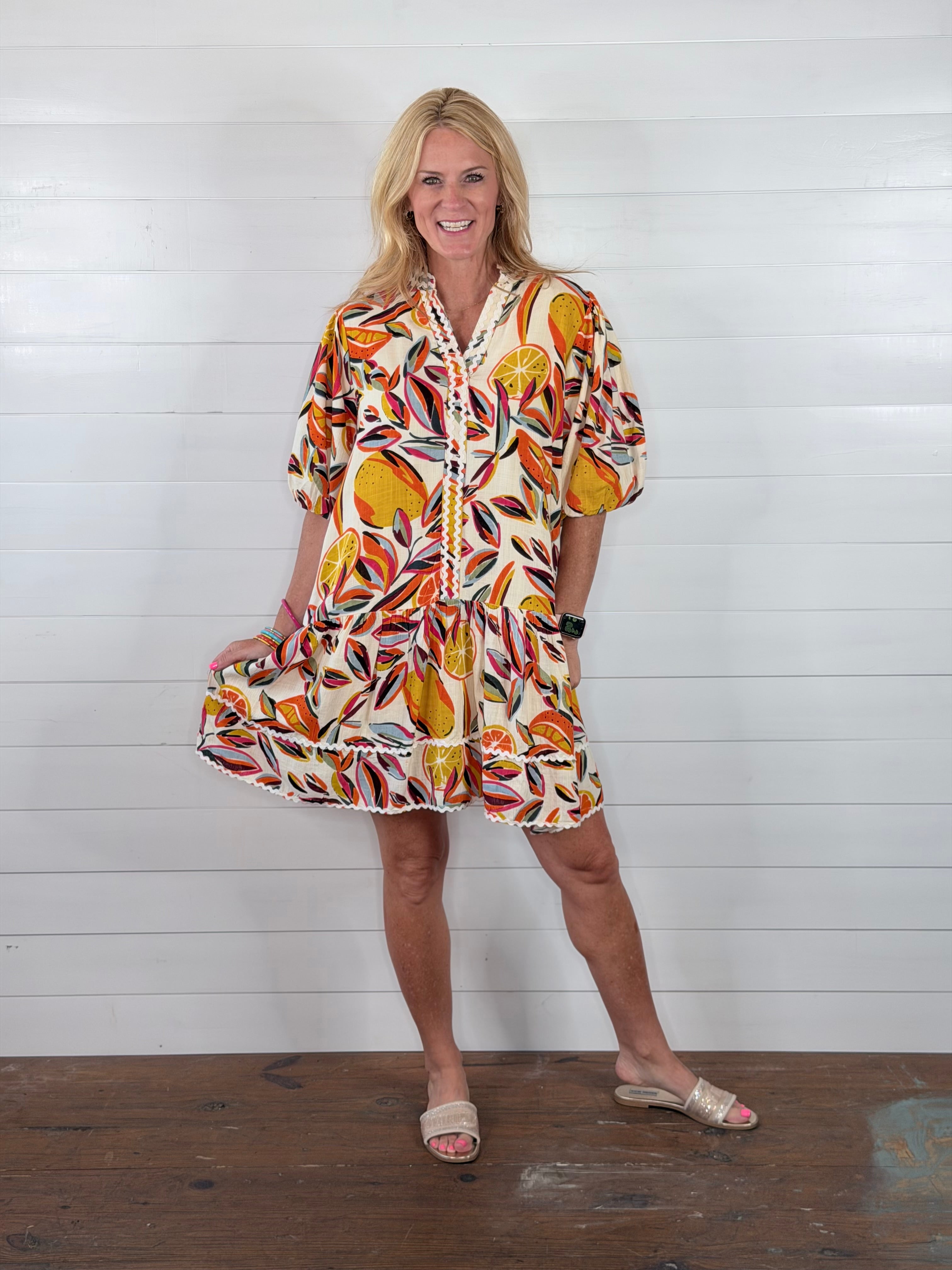 SUMMER OF CITRUS DRESS