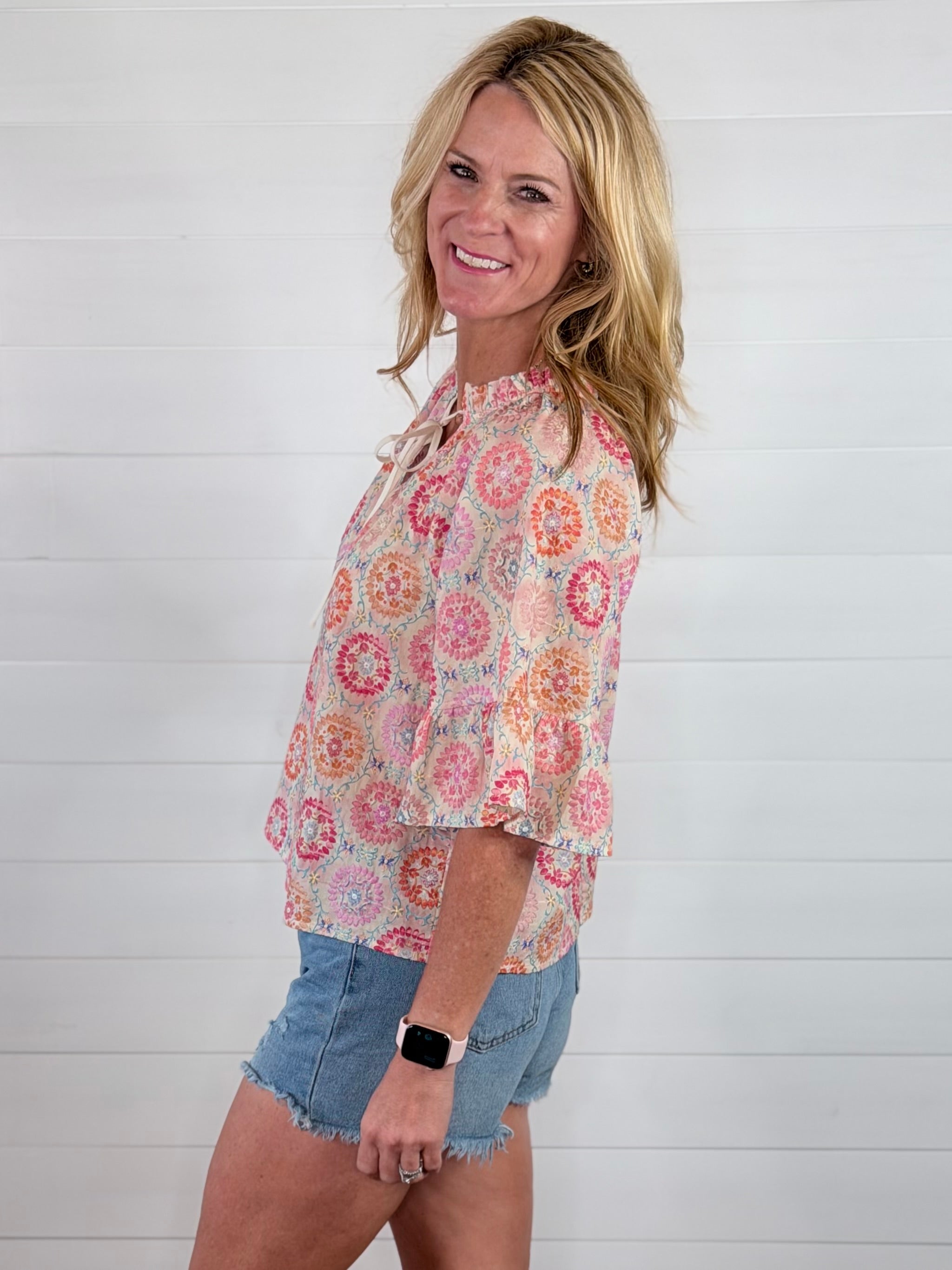 GRACE FLORAL TOP