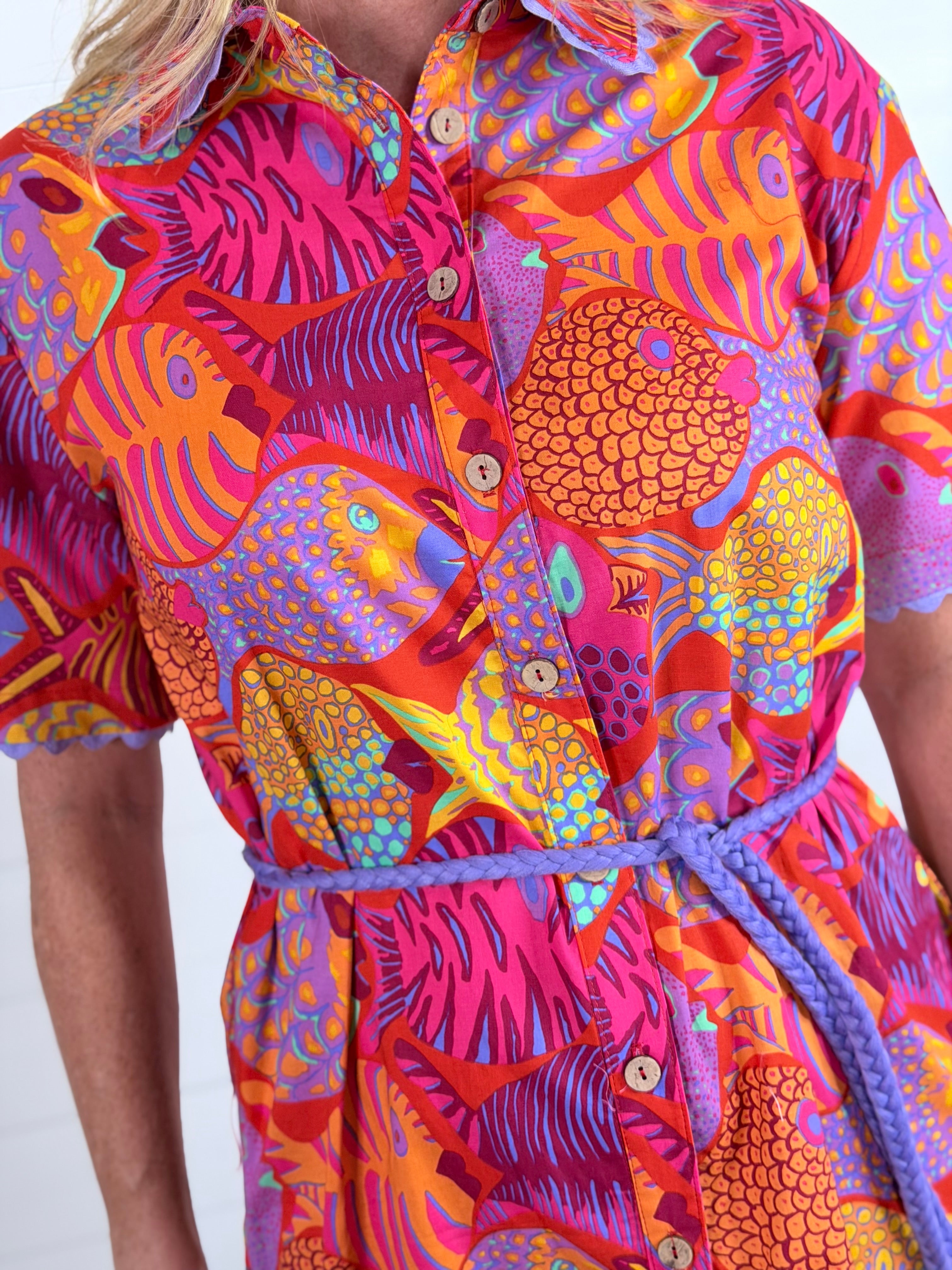 SCHOOL OF FISH DRESS