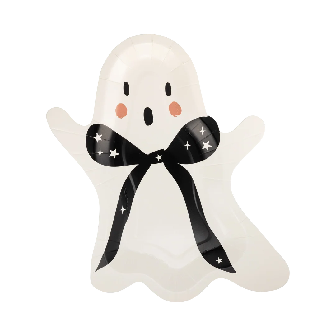 BOO GHOST PLATES