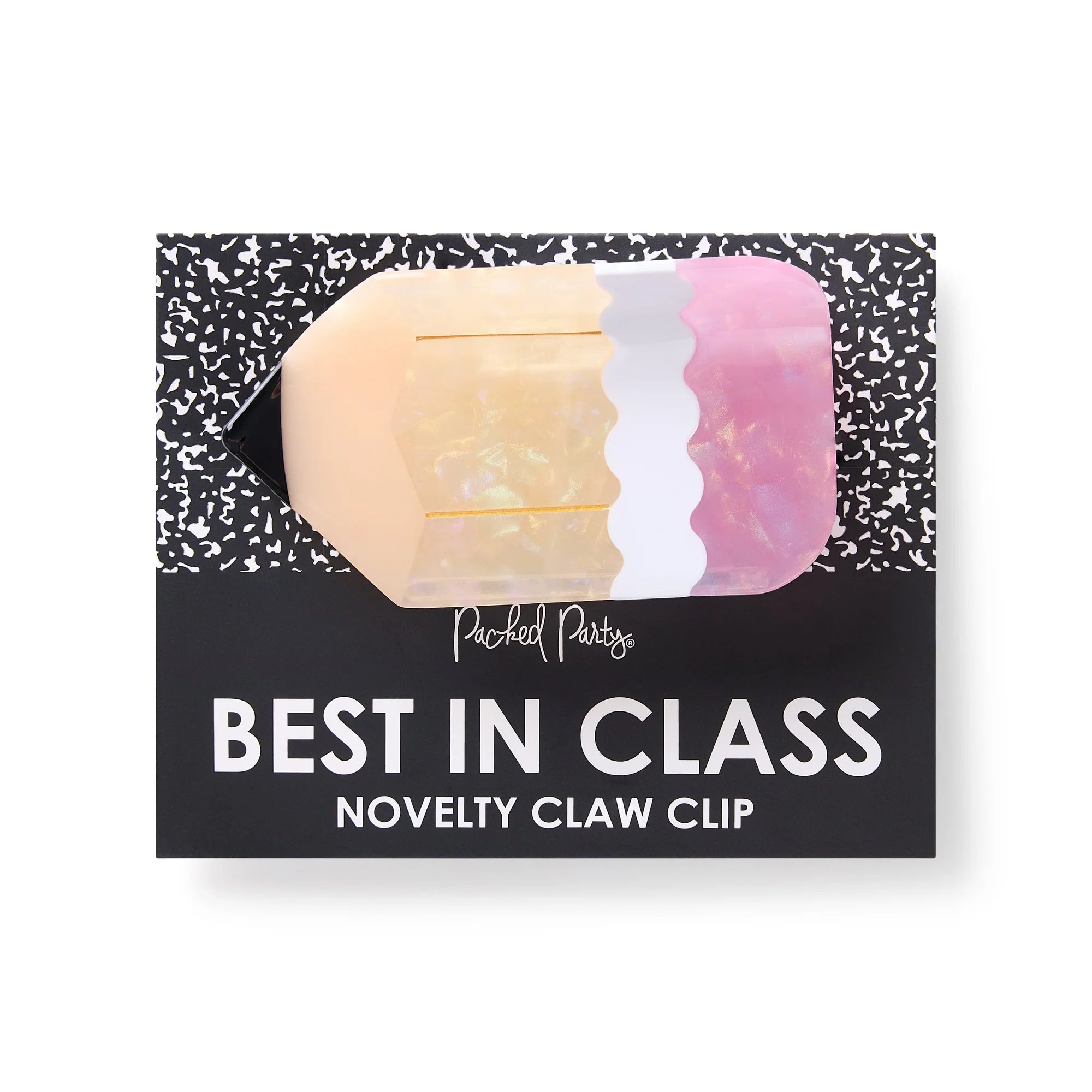 PENCIL HAIR CLAW CLIP