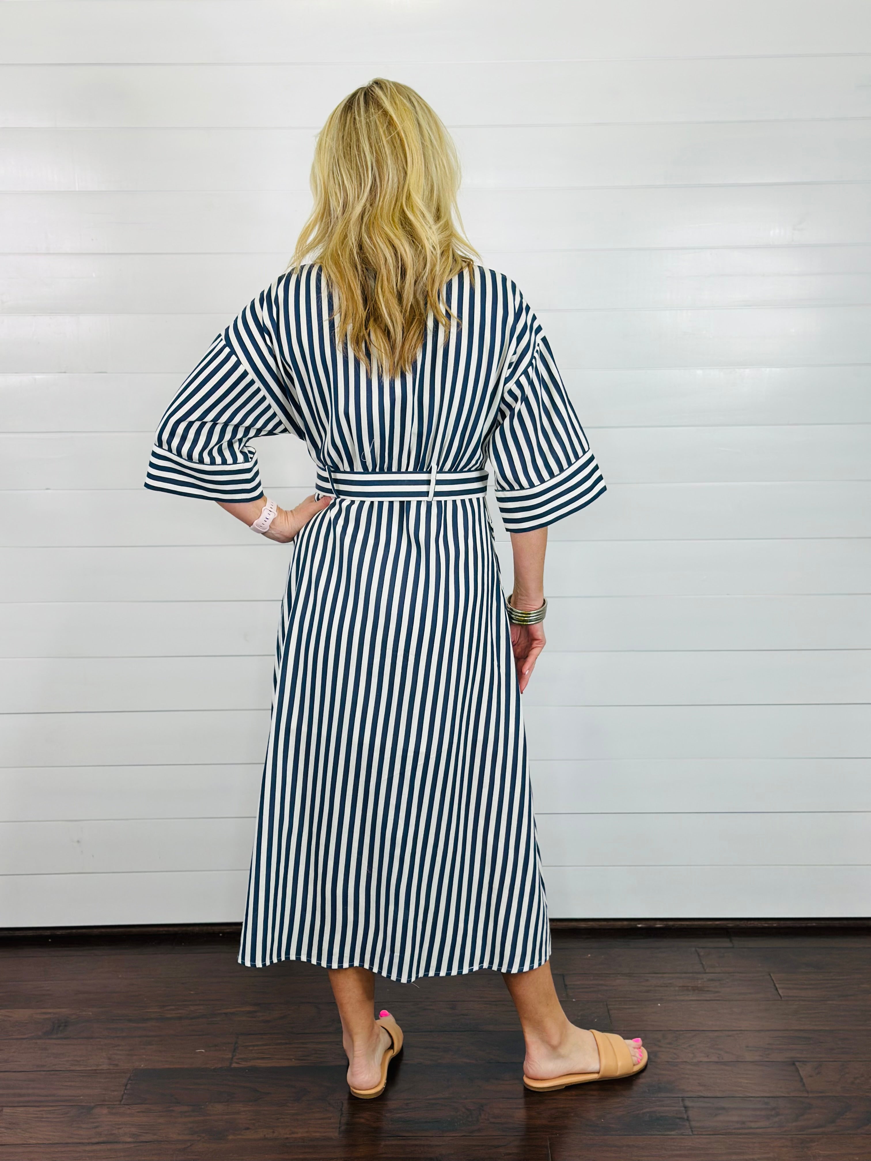 KIMBERLY STRIPED DRESS