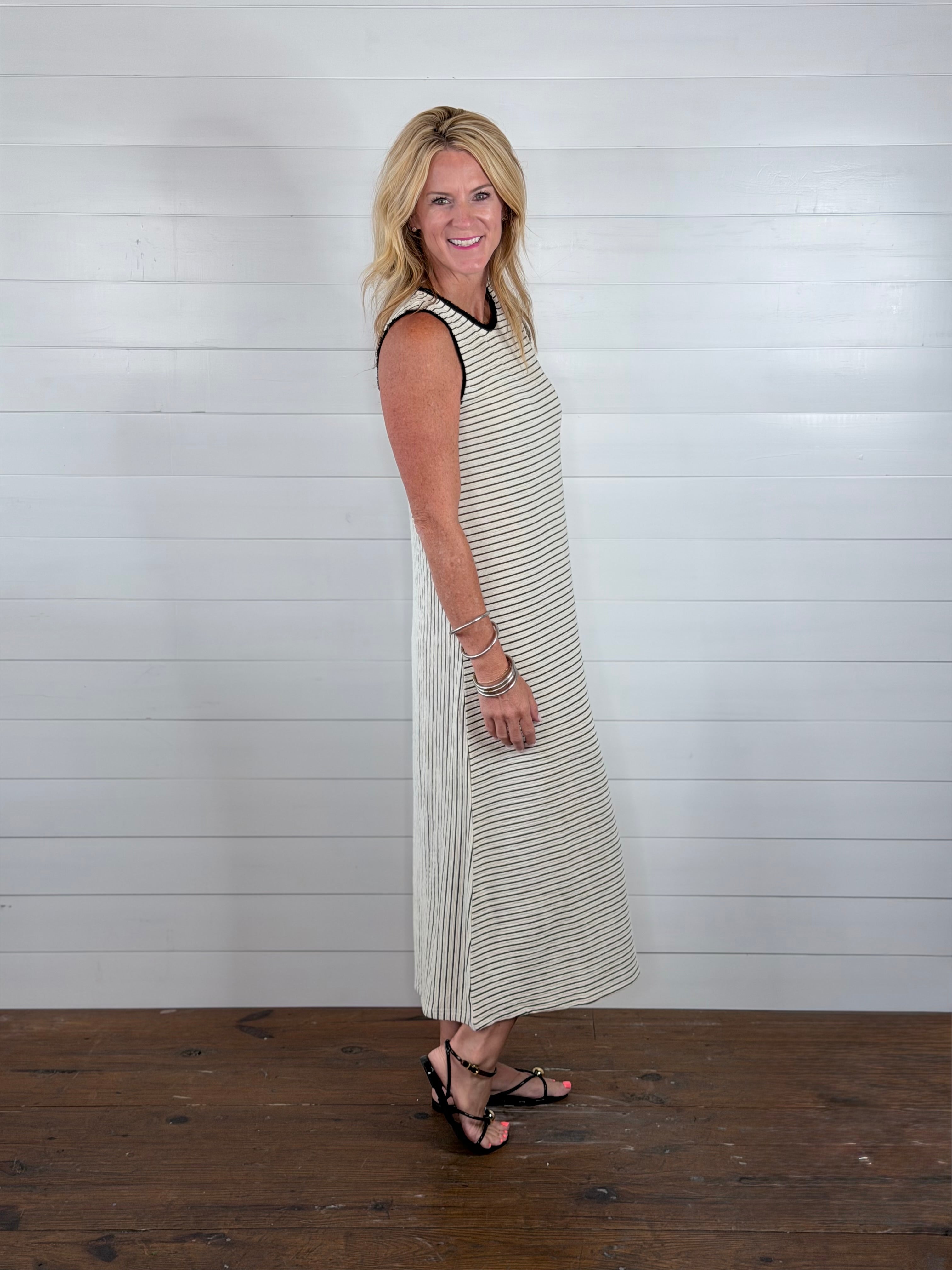 SADIE STRIPED DRESS