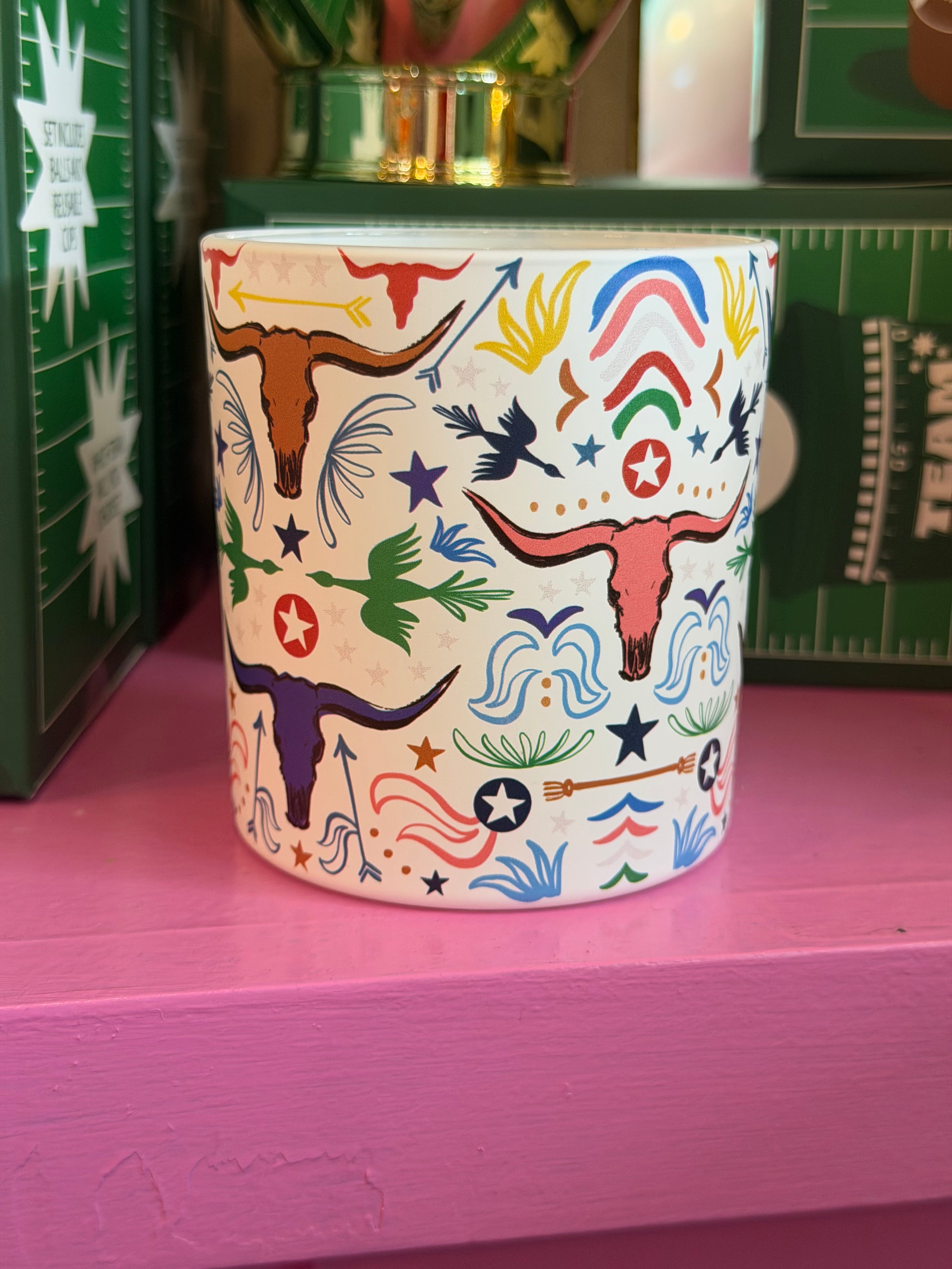 LONGHORN CANDLE