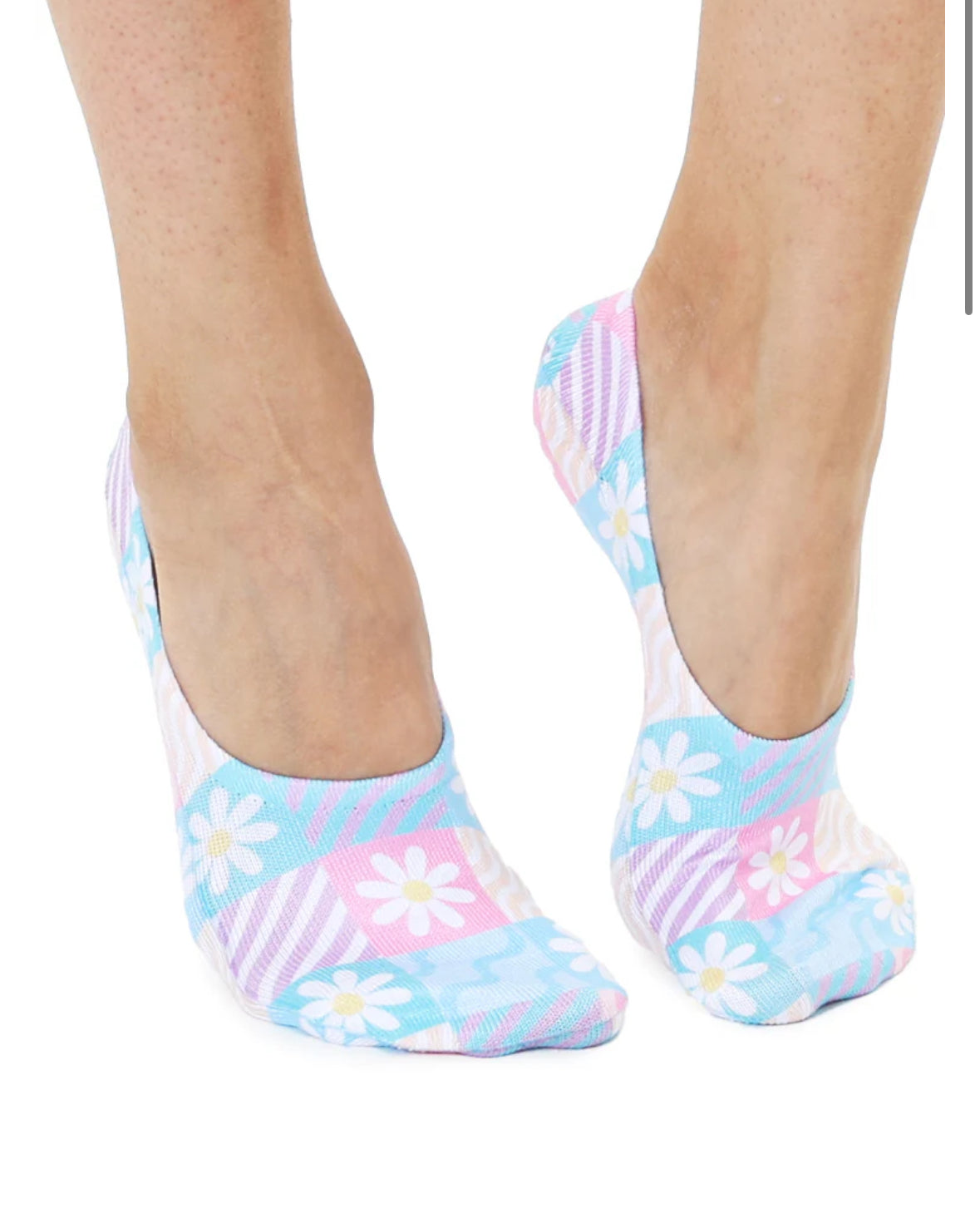 LINER SOCKS-WAVY FLOWER