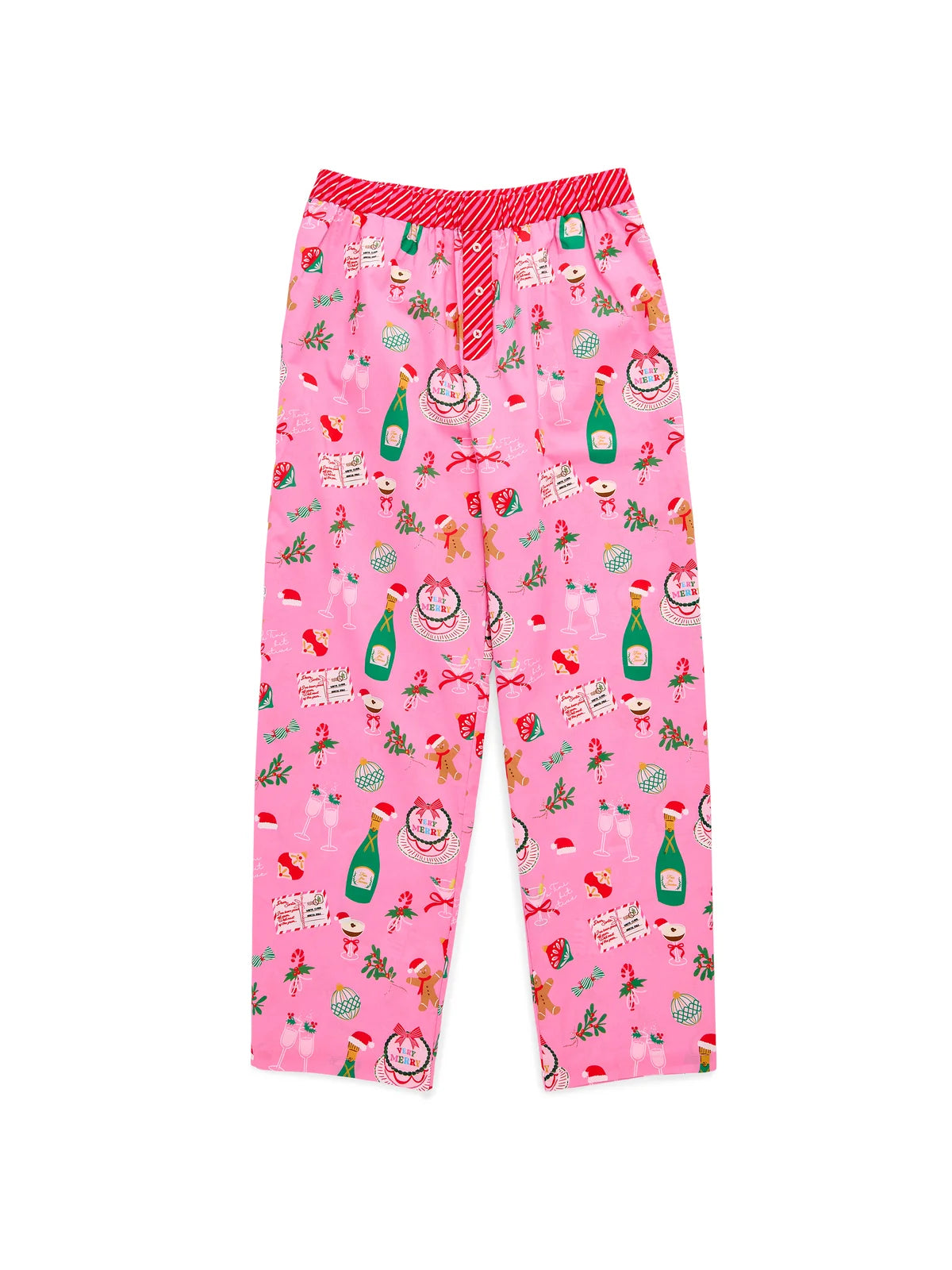 MERRY ICONS BOXER PANTS-PINK