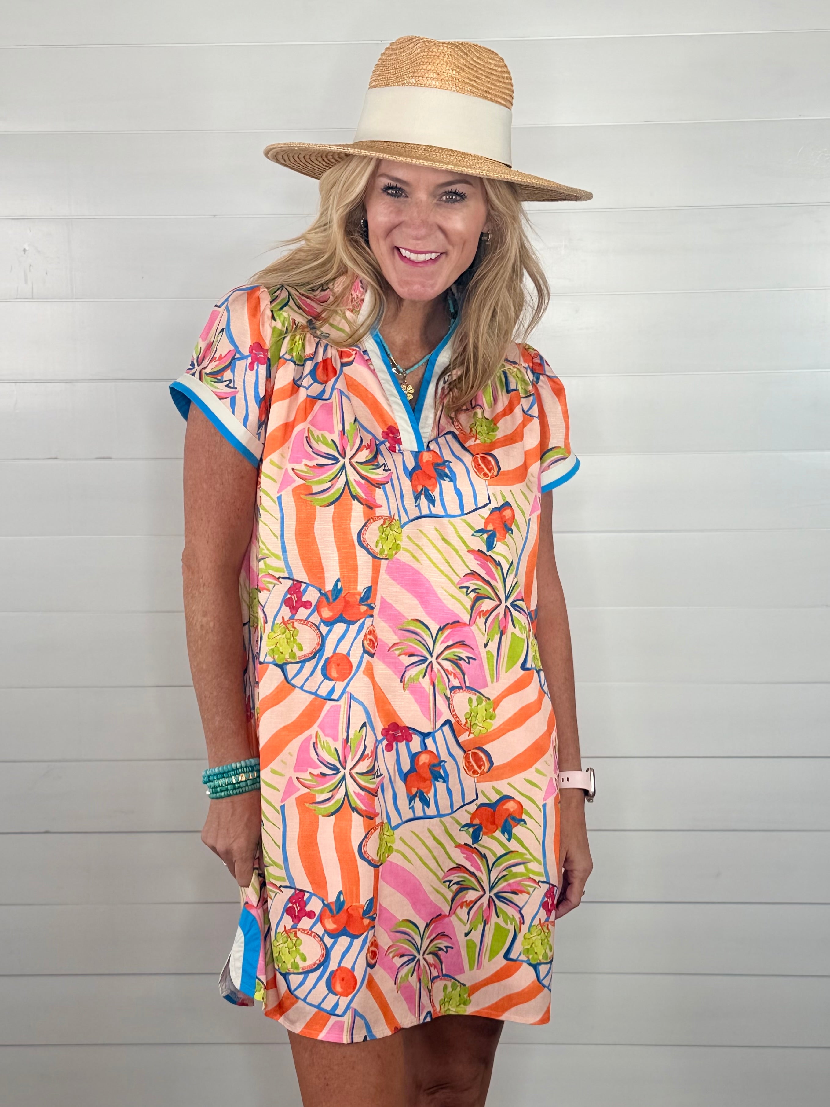 CITRUS SPLASH DRESS