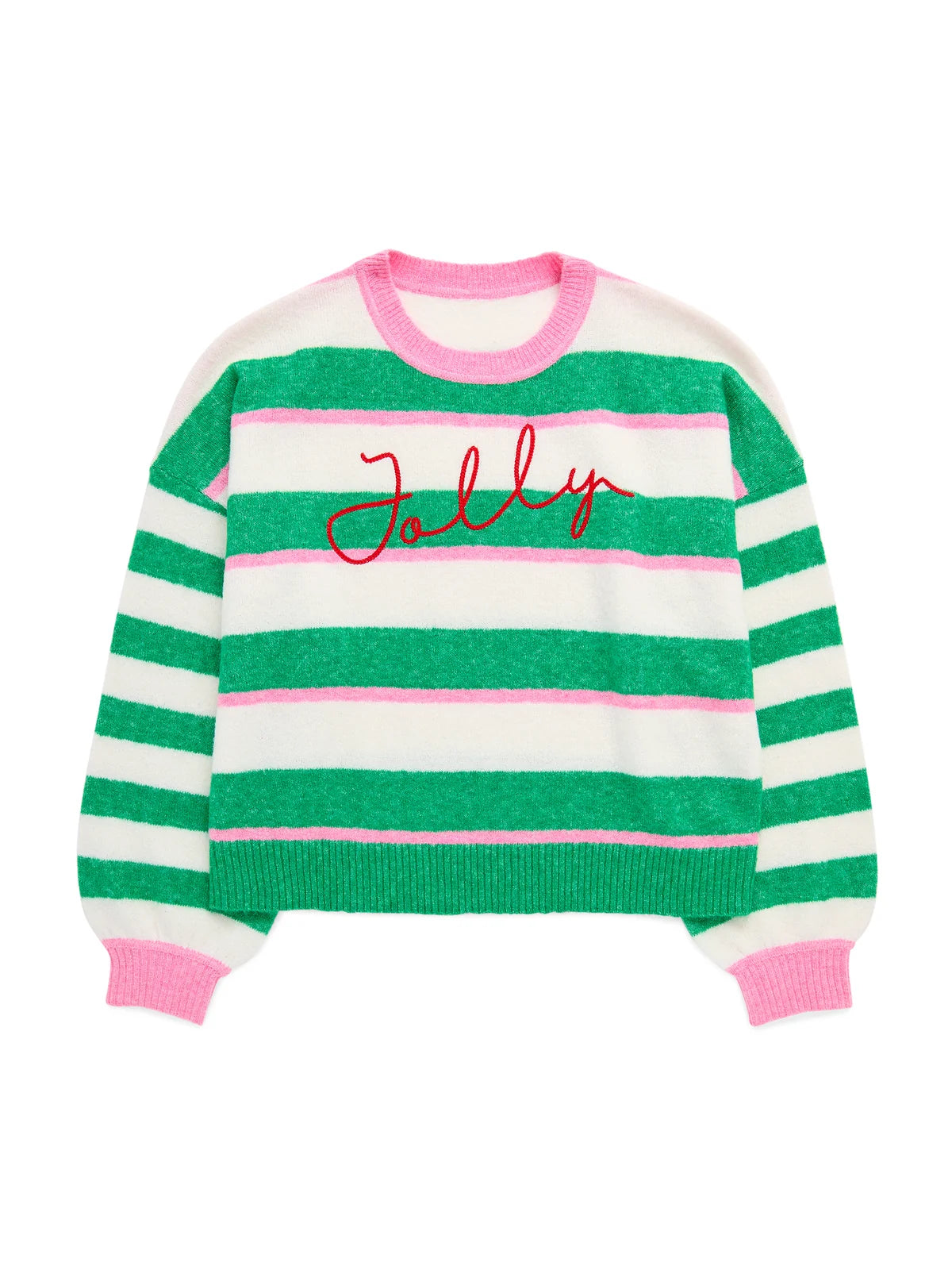 JOLLY STRIPE SWEATER