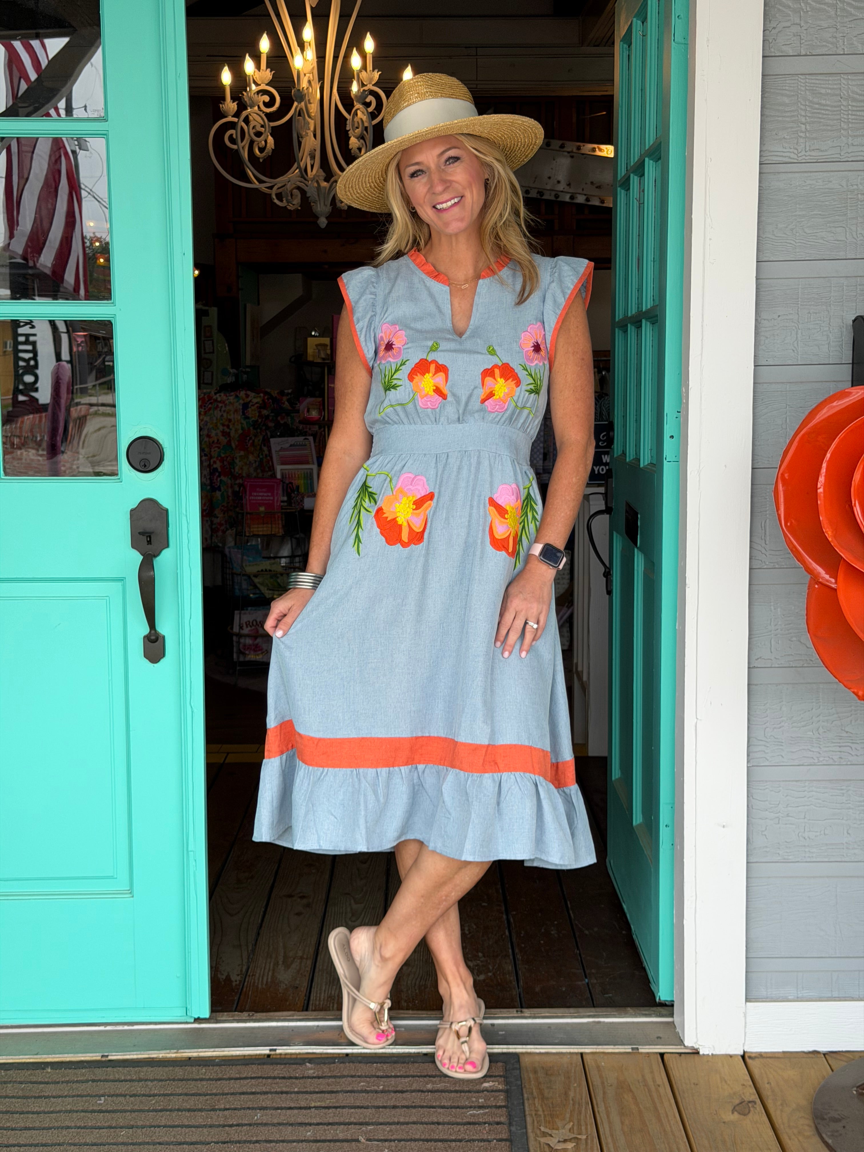 SUMMER BLOOMS DRESS
