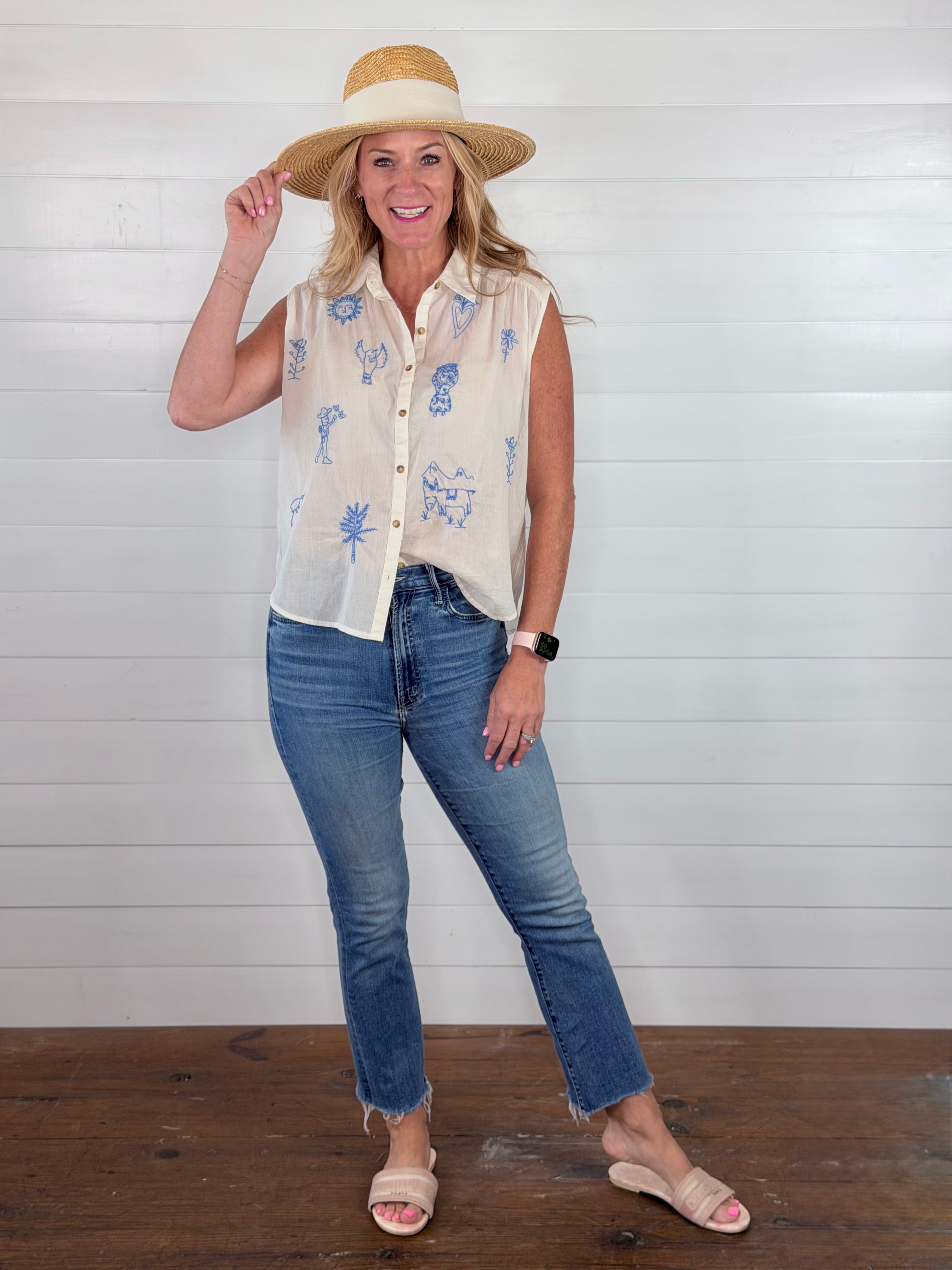 MILAGRO SLEEVELESS TOP