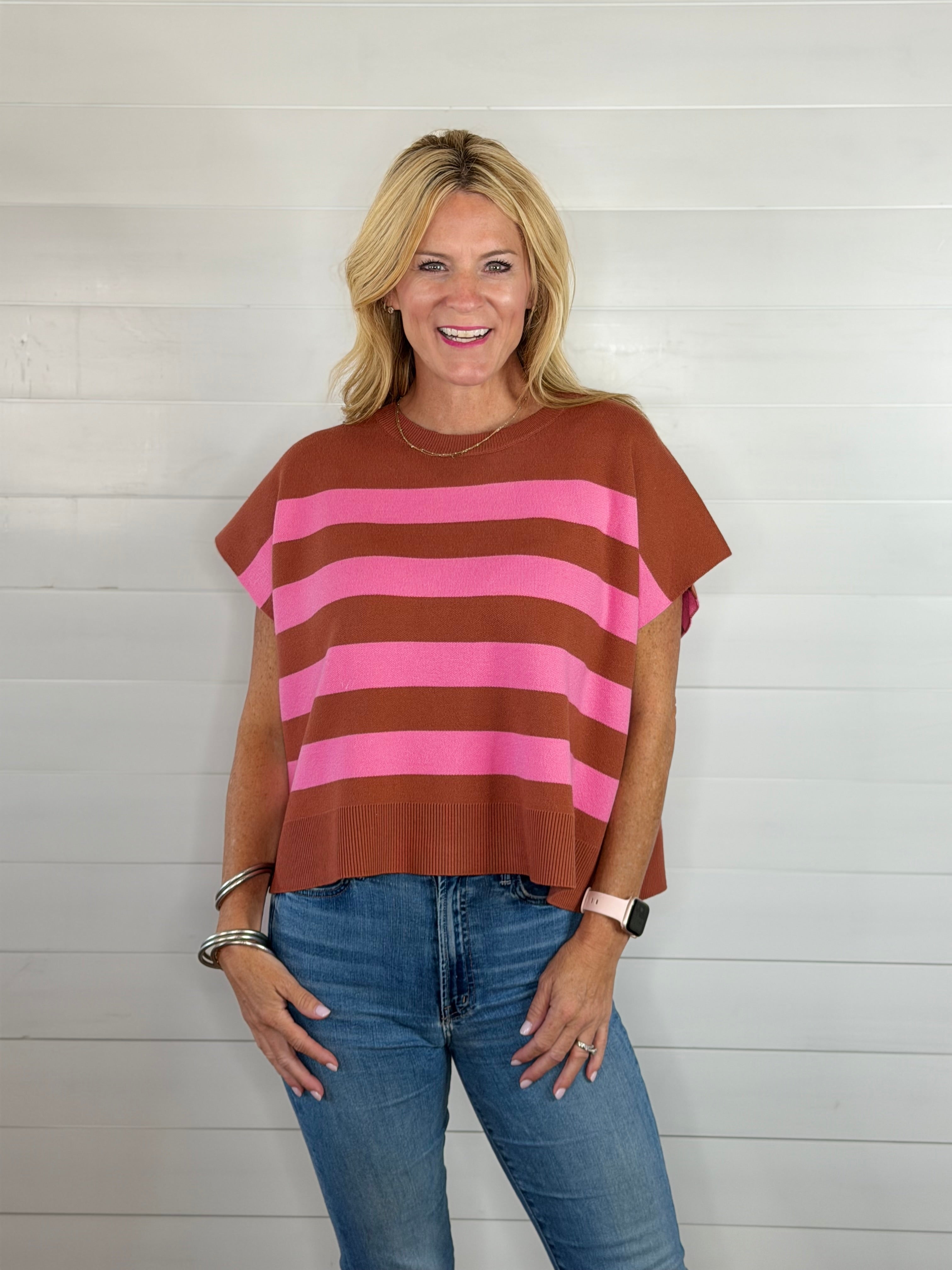 LONDON STRIPED SWEATER