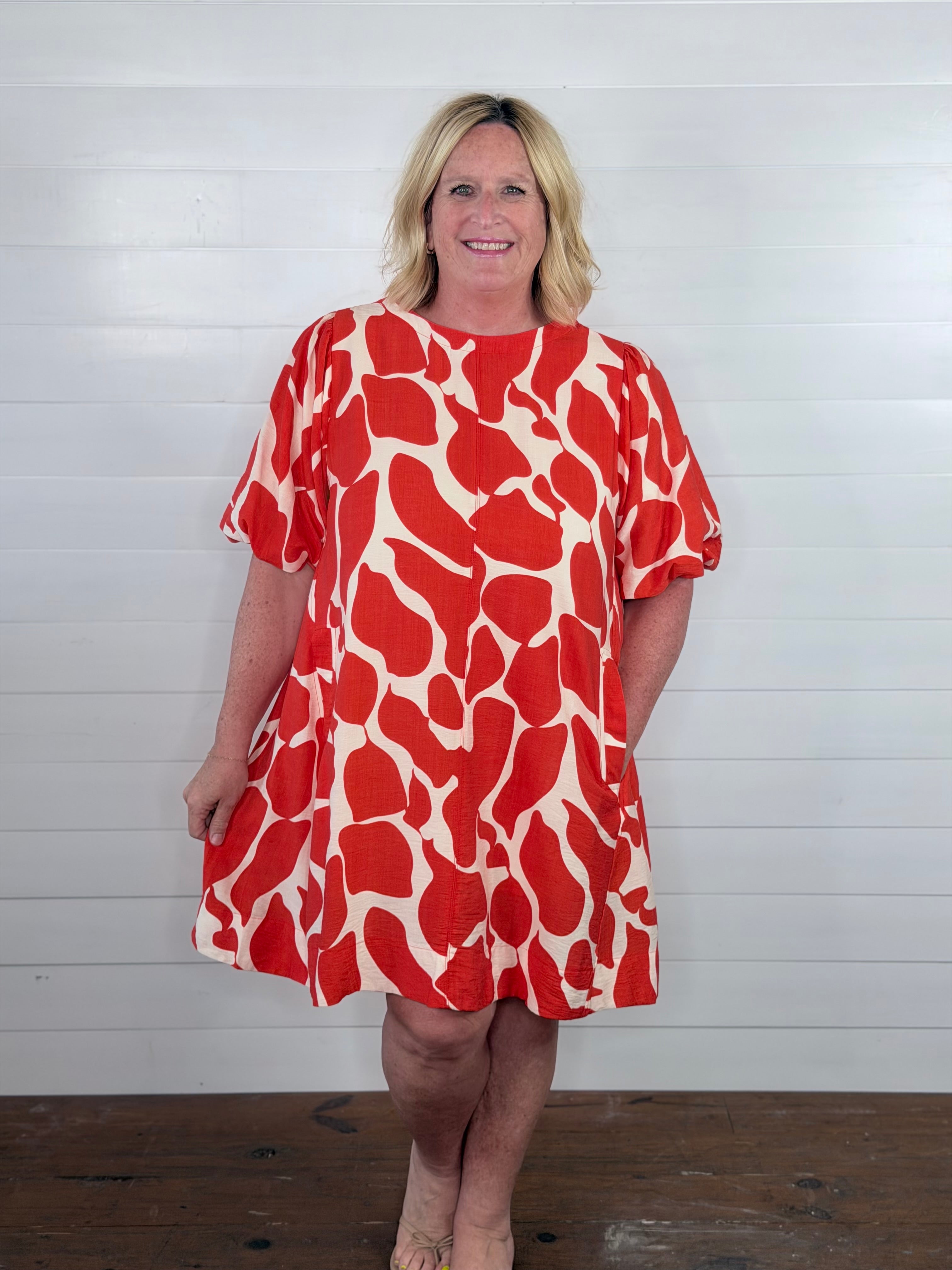 PAINT THE TOWN RED DRESS