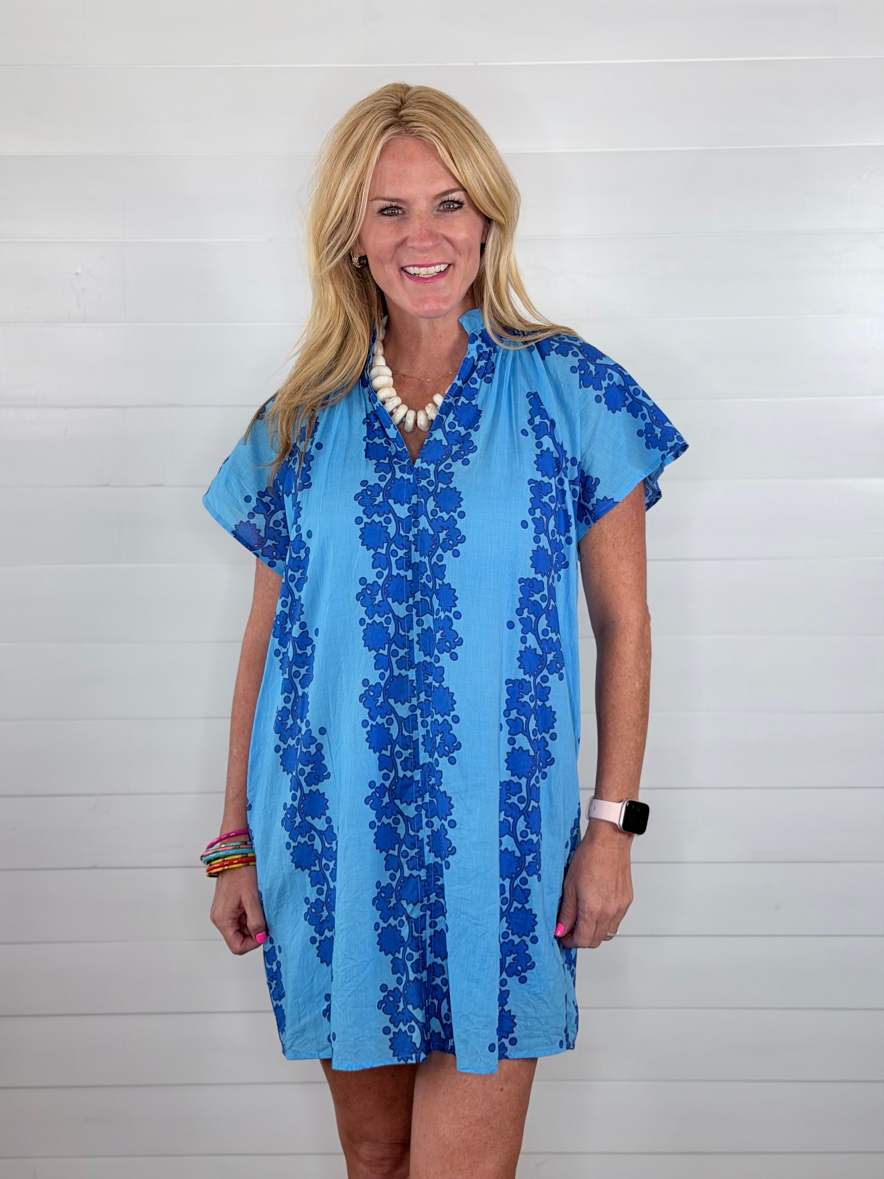 SUMMER BLUES DRESS