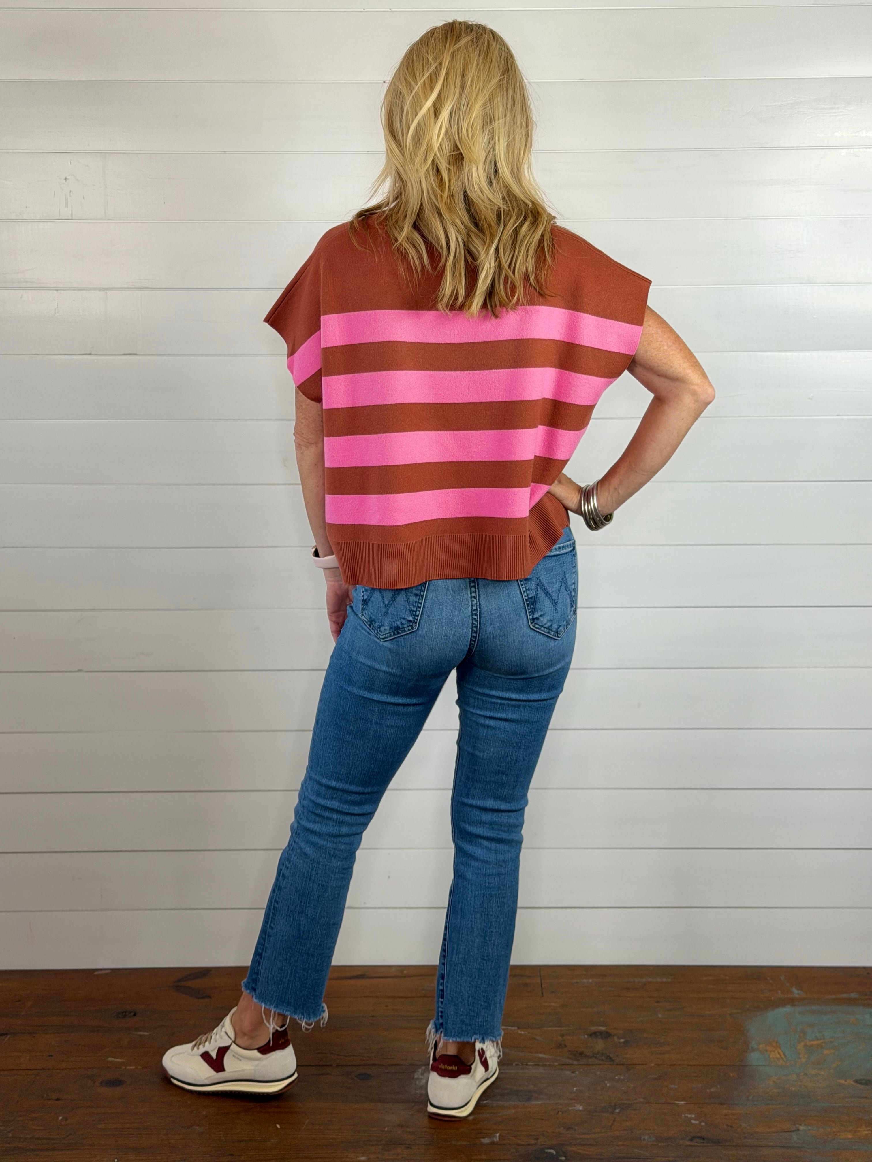 LONDON STRIPED SWEATER