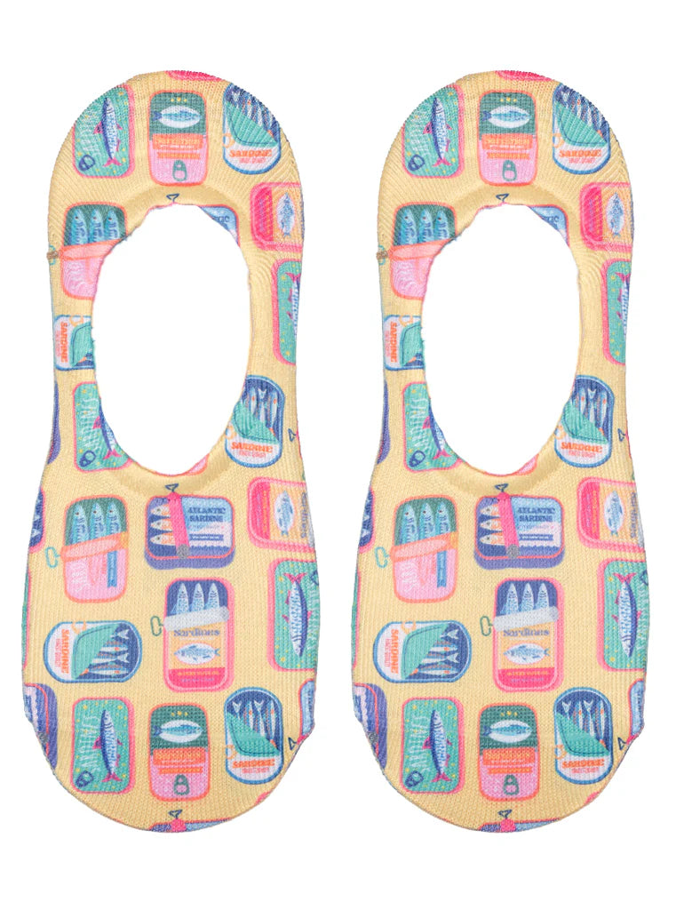 LINER SOCKS-SARDINE CAN