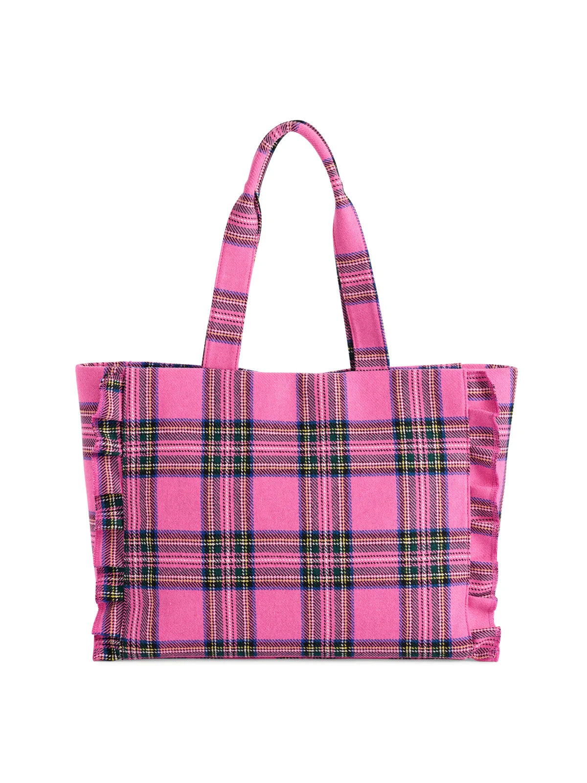 SCOTTIE RUFFLE TOTE-PINK