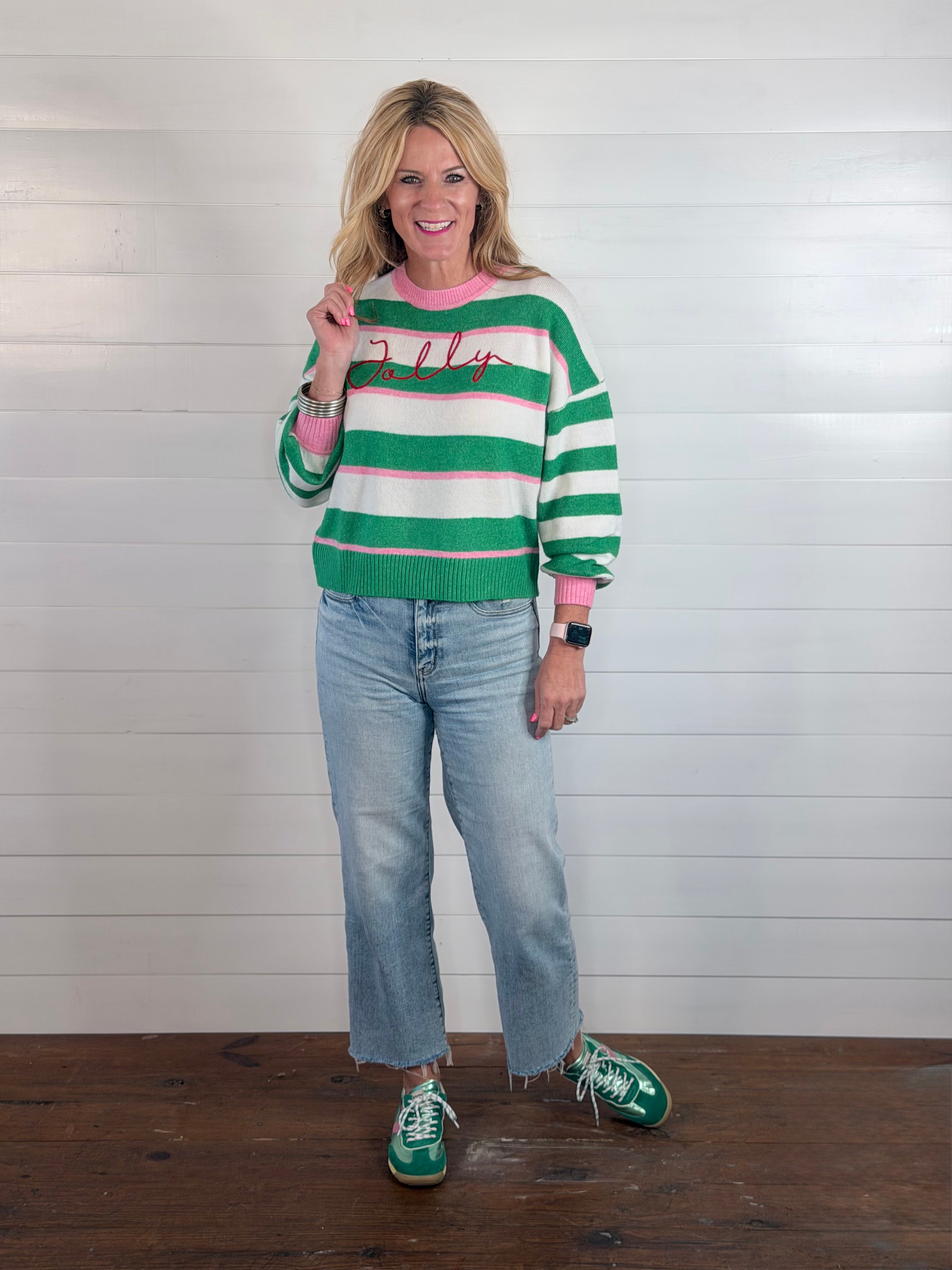 JOLLY STRIPE SWEATER