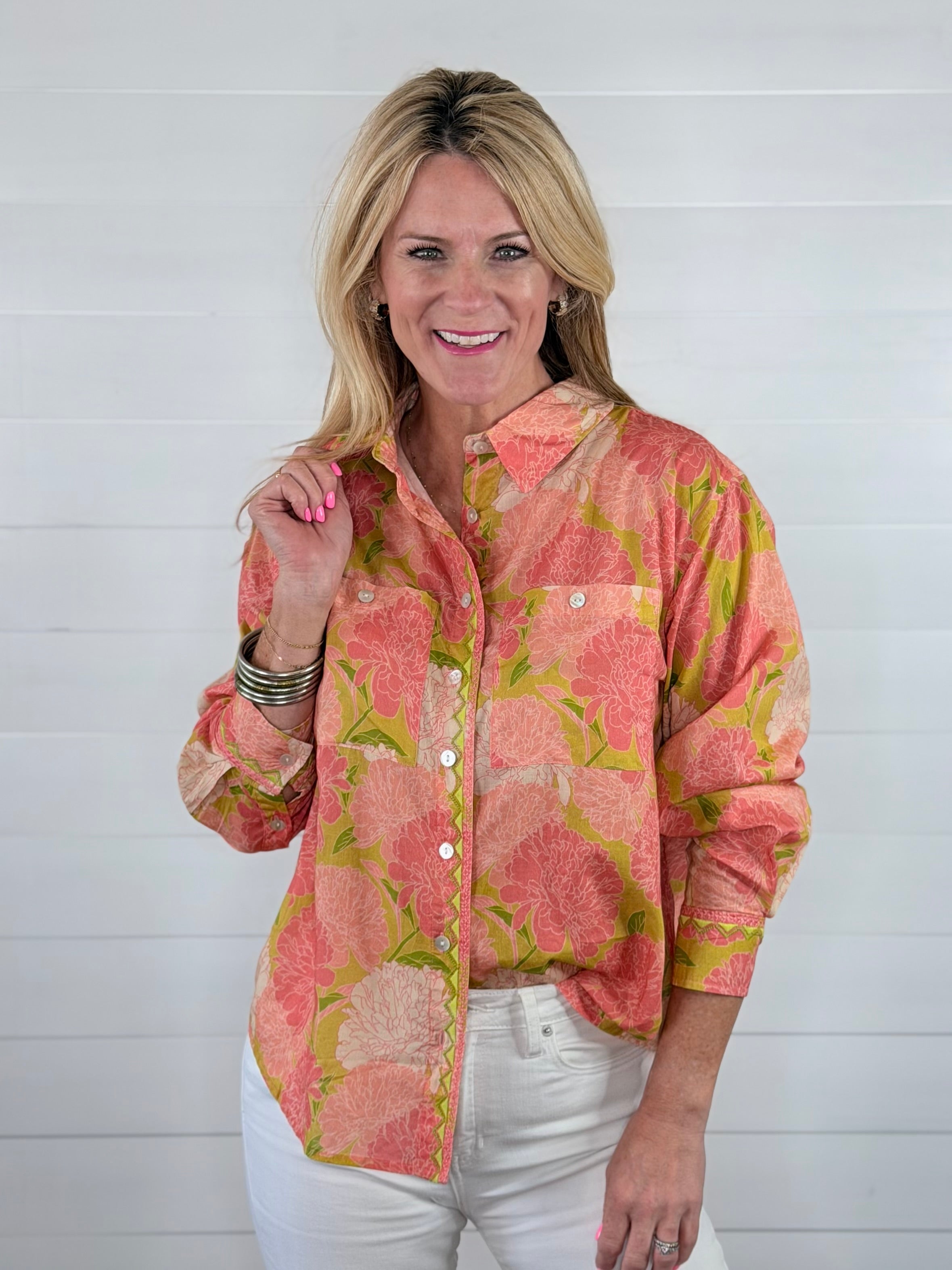 BLOOMS A PLENTY SHIRT