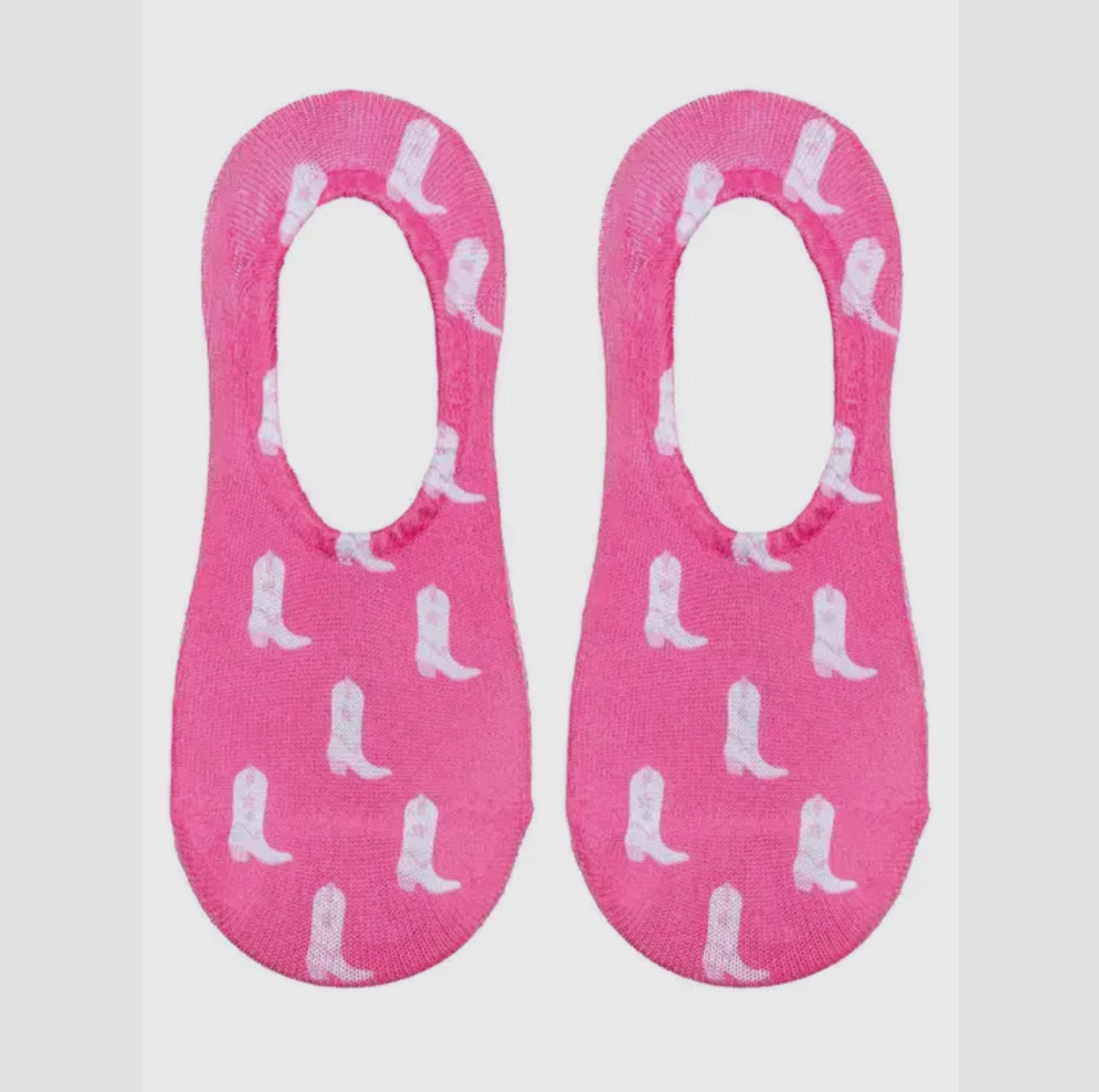 LINER SOCKS-PINK BOOTS