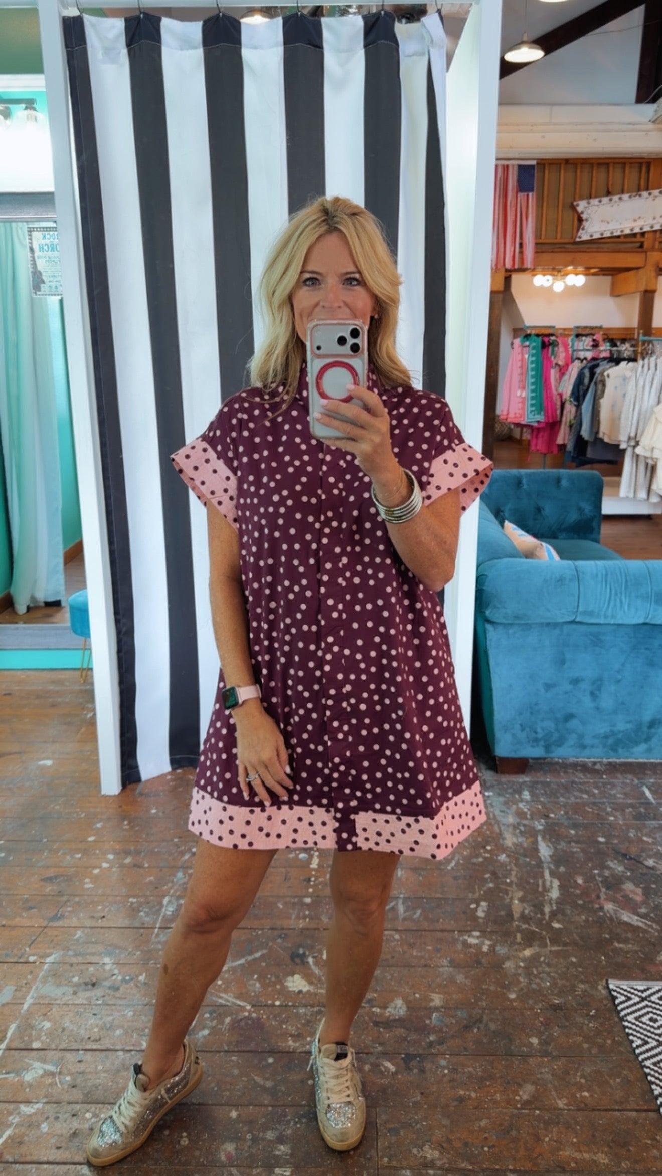 DOUBLE DOTS DRESS