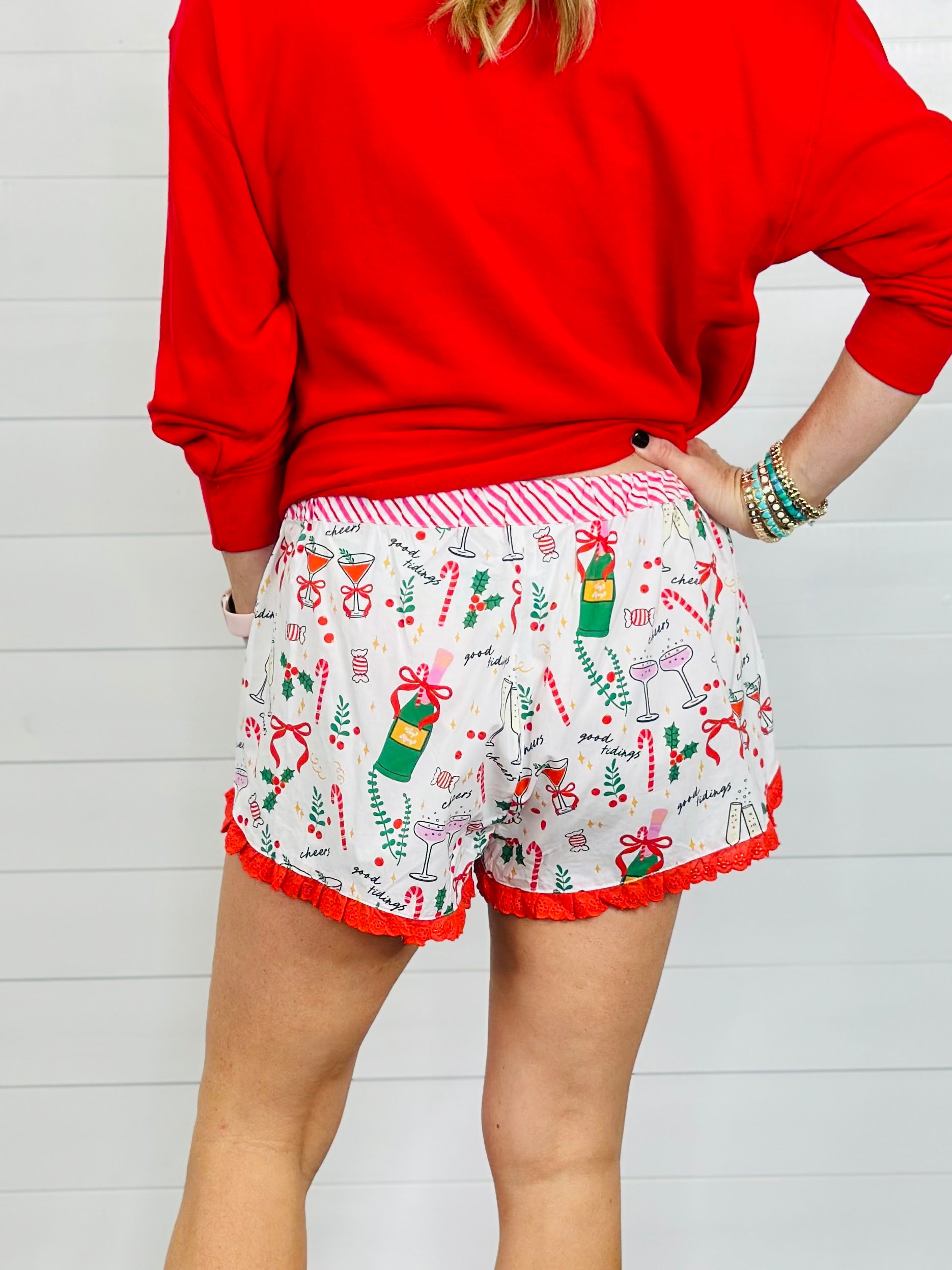 CELEBRATION BOXER SHORTS-IVORY