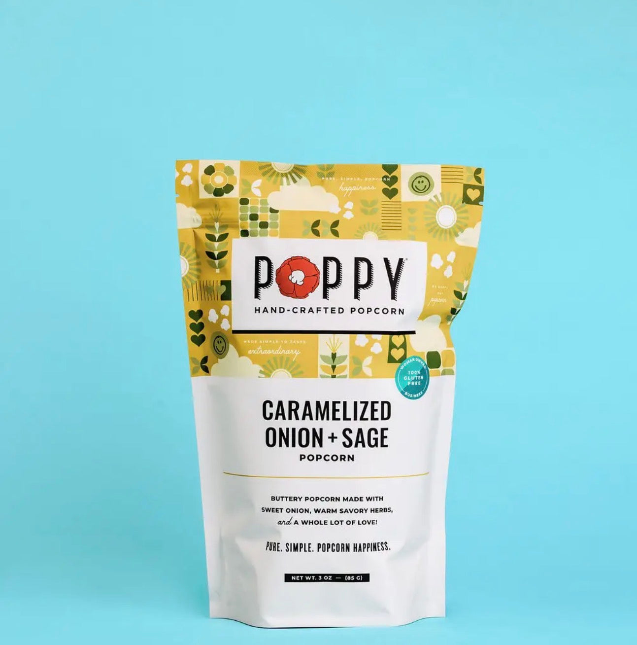 CARAMELIZED ONION + SAGE POPPY