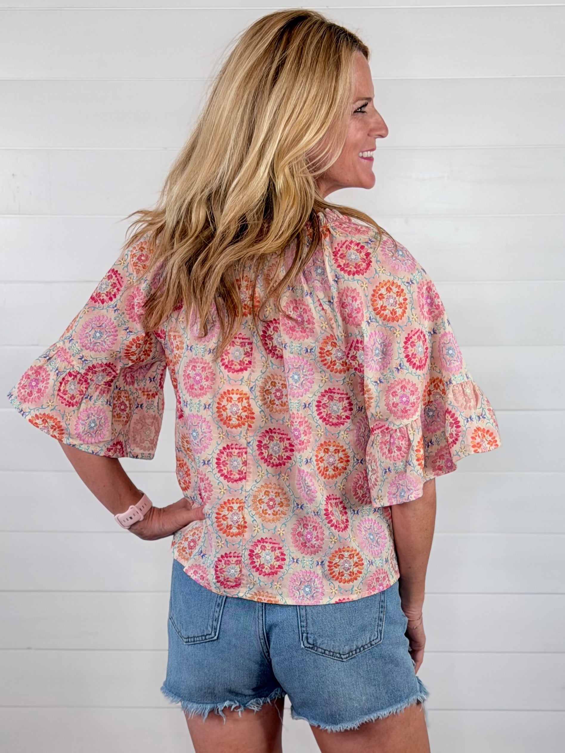 GRACE FLORAL TOP