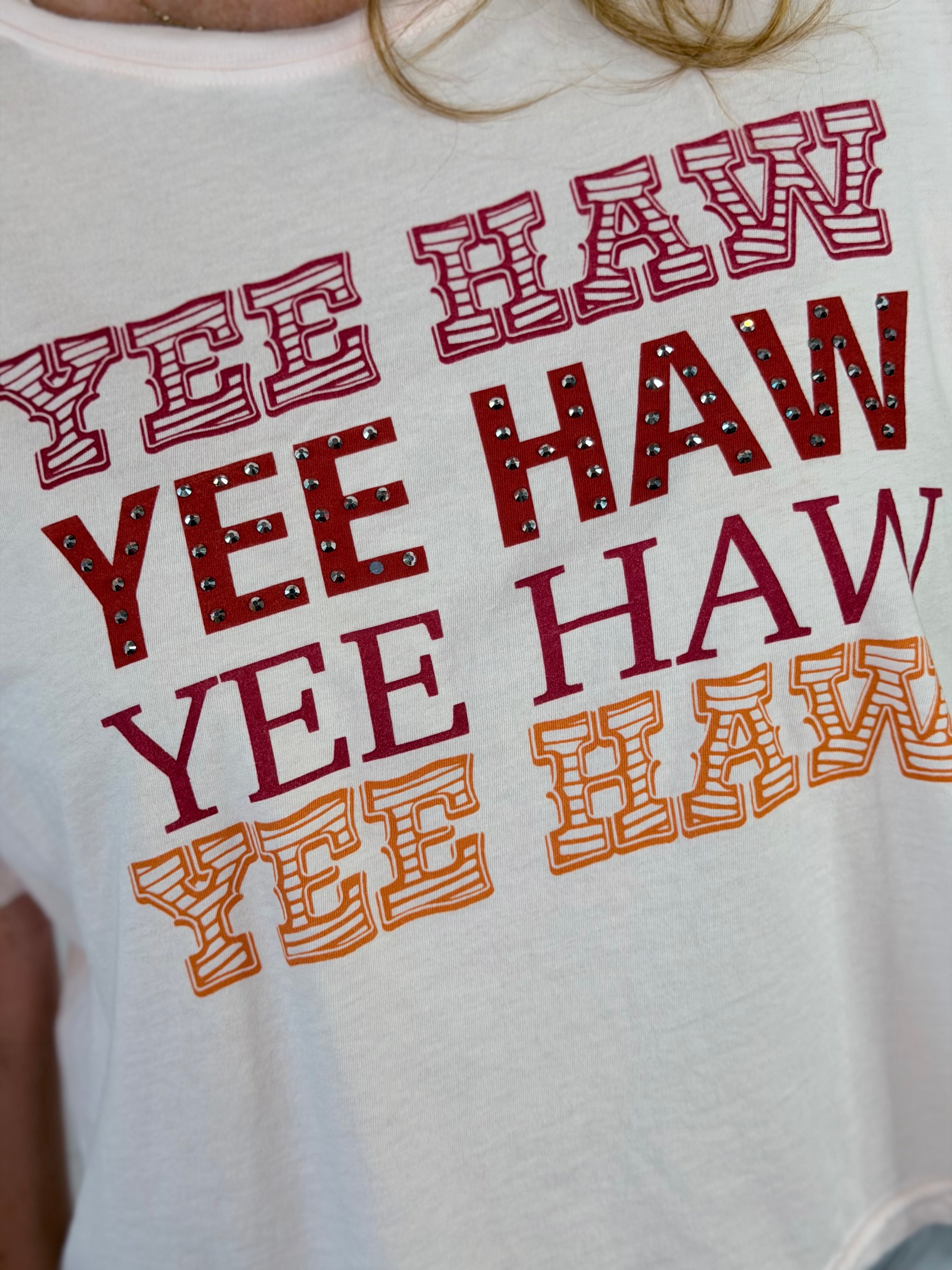 YEEHAWW WIDE BOY TEE