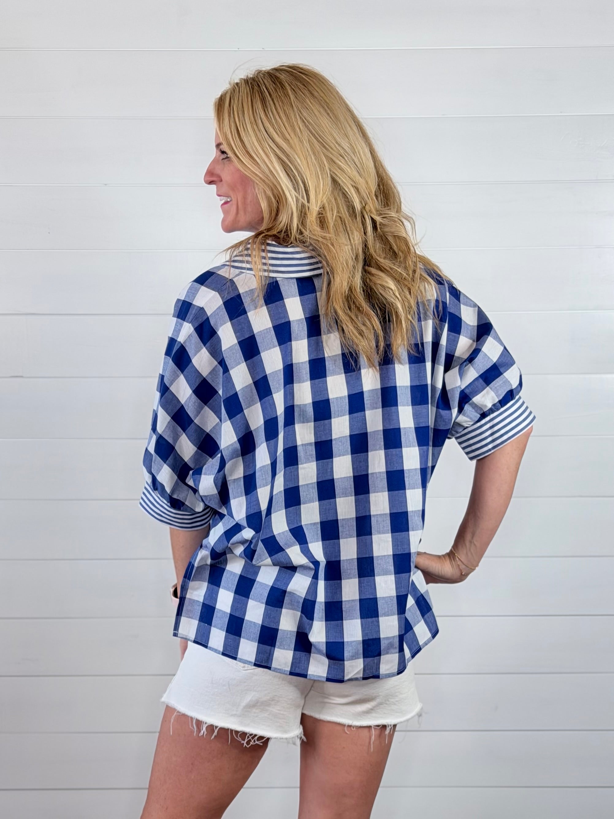 ROYAL CHECK TOP