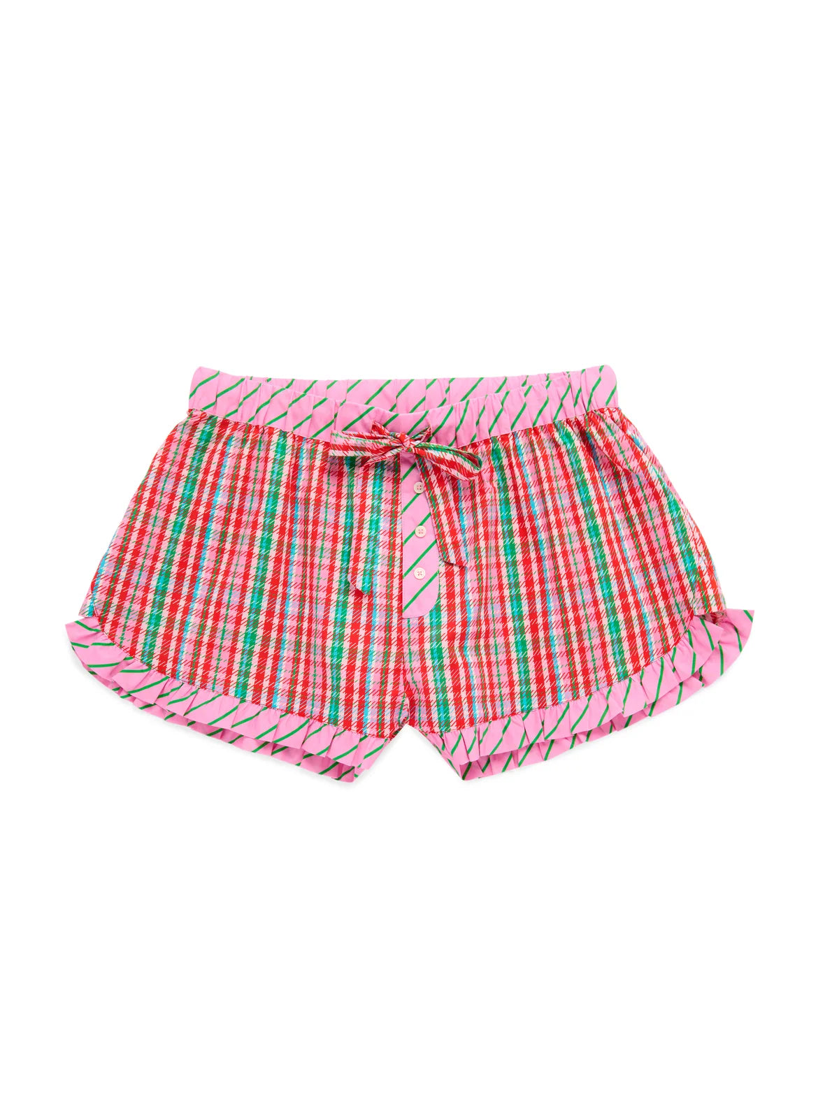 PLAID BOXER SHORTS