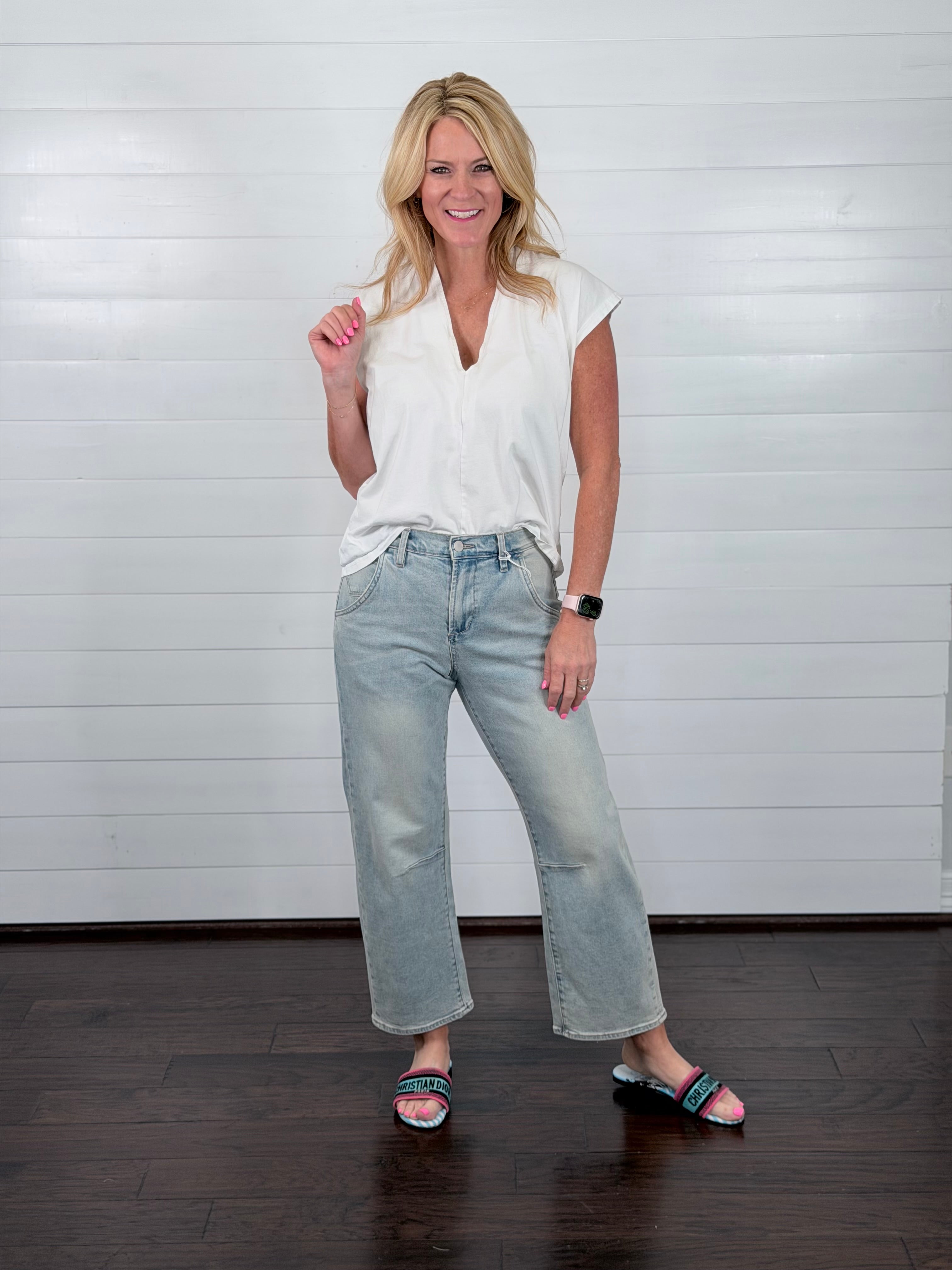 DEAR JOHN LASSO JEANS-CLEAR STREAM