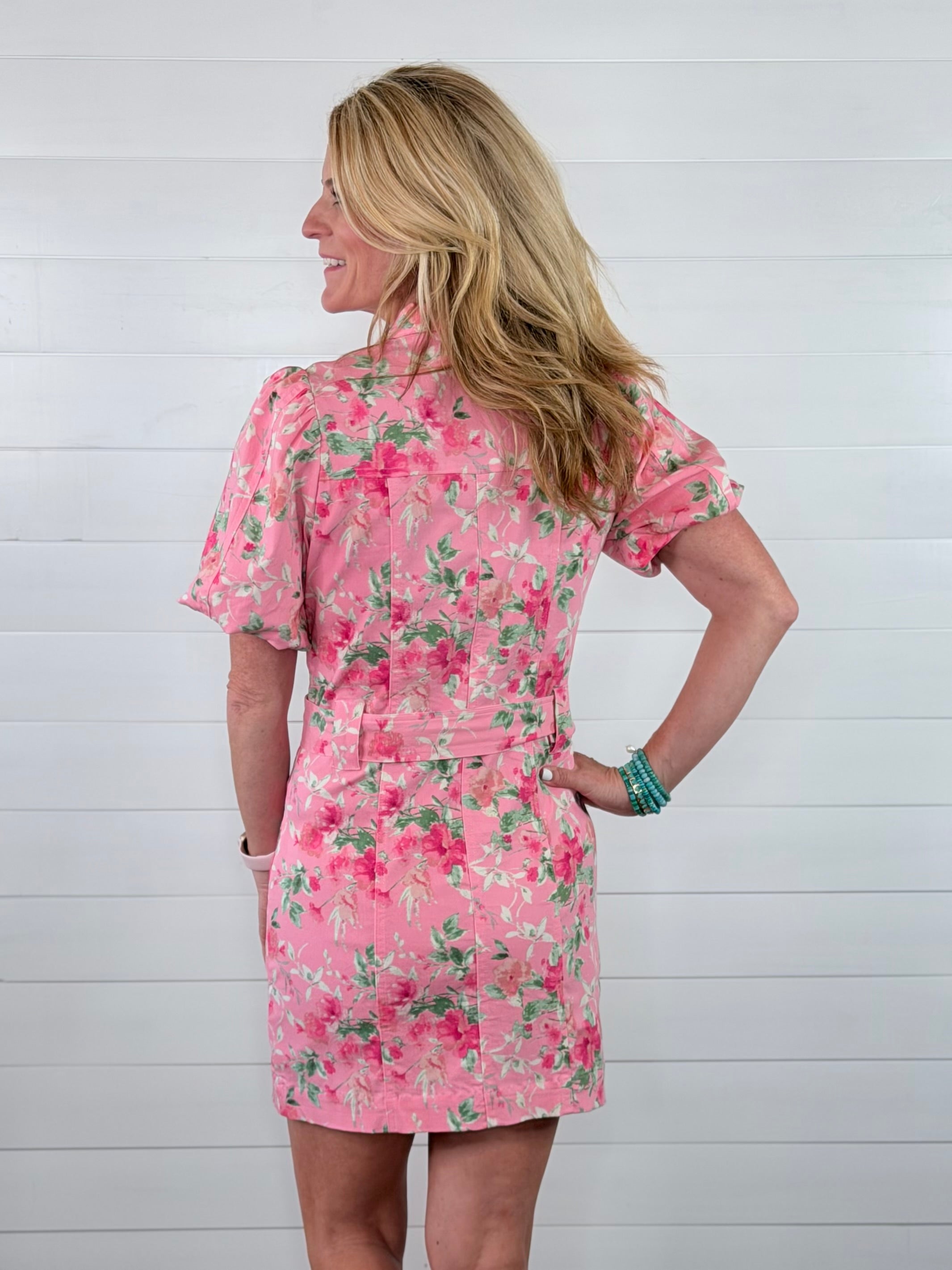 FLIRTY IN FLORALS DRESS