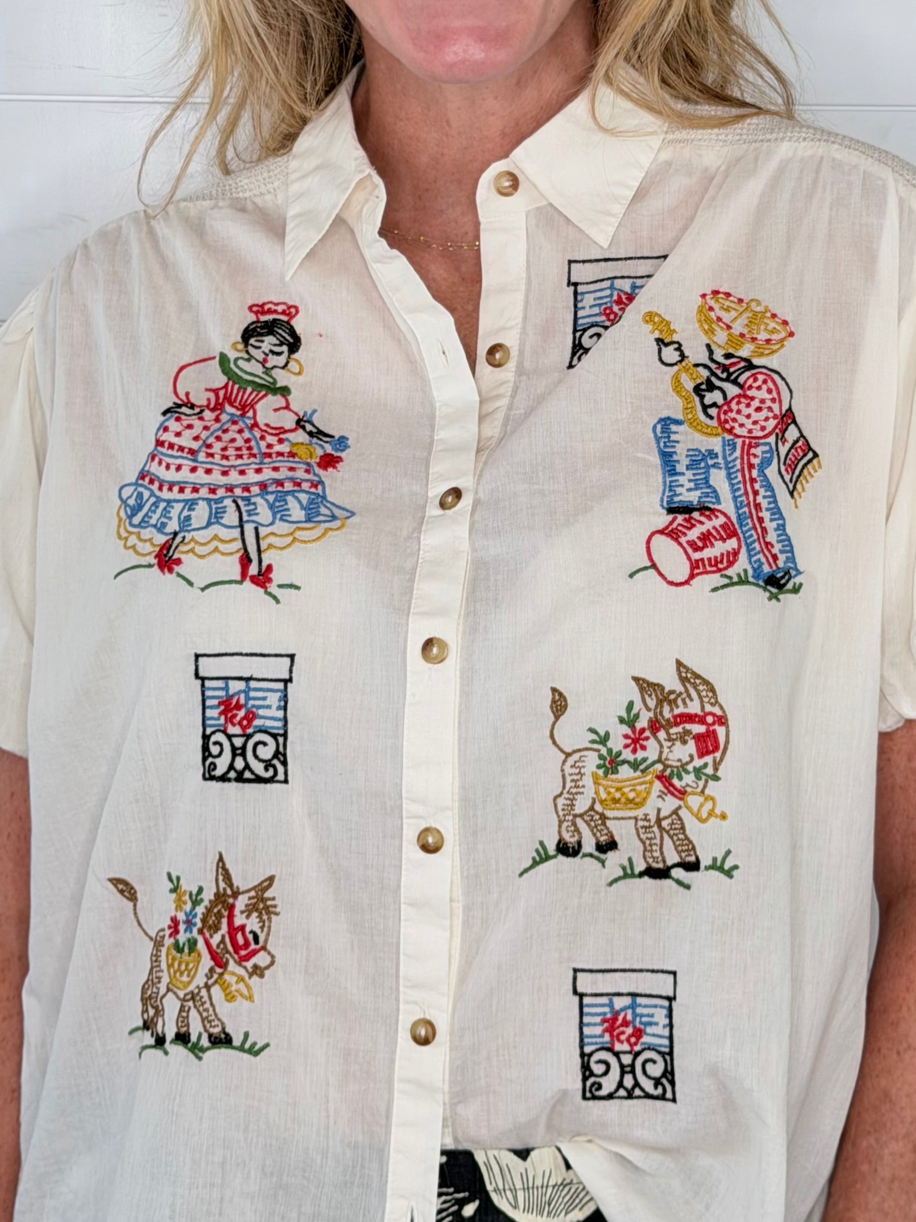 FLAMENCO TOP BY SISTER MARY