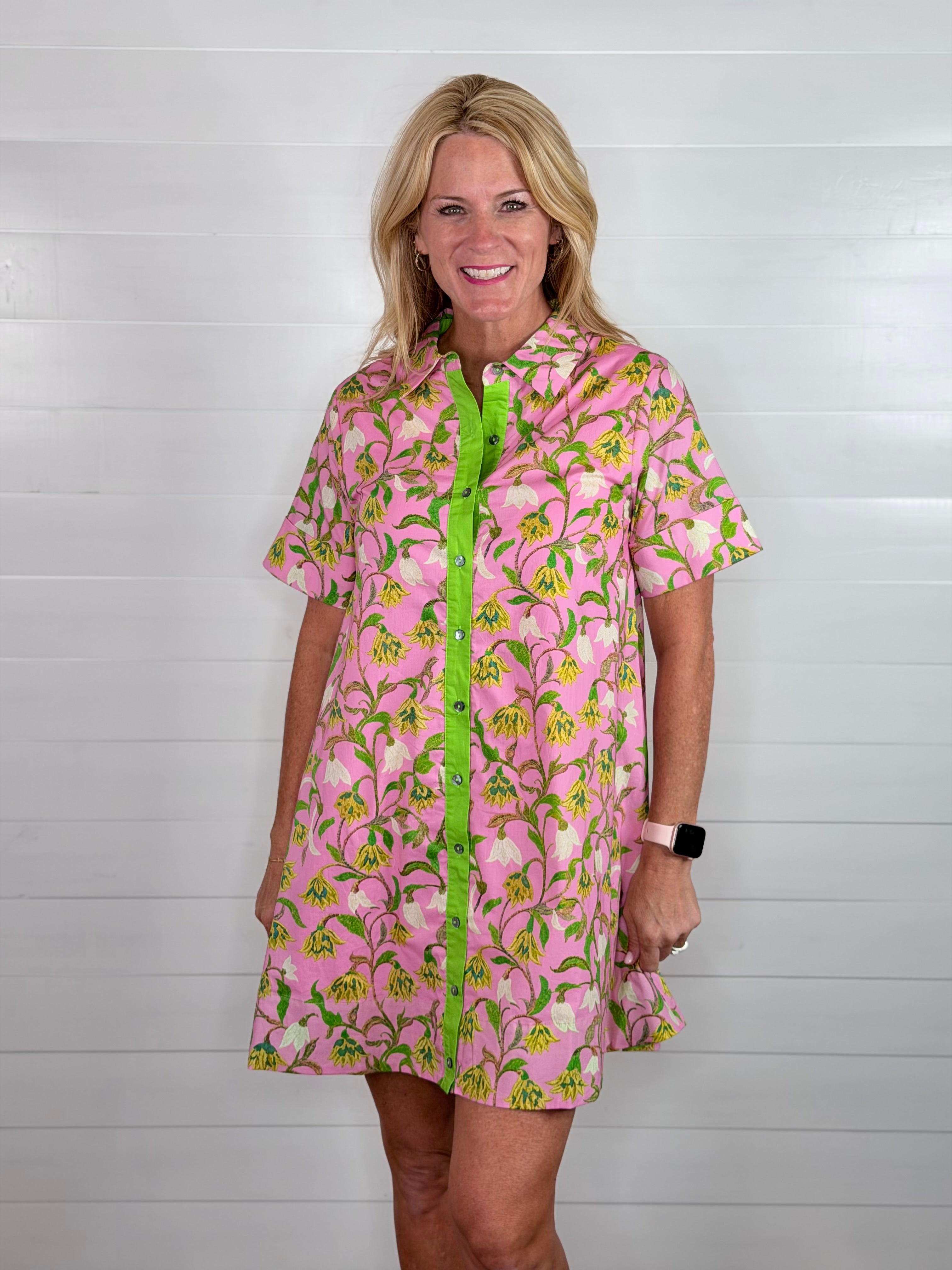 FUN IN FLORALS DRESS