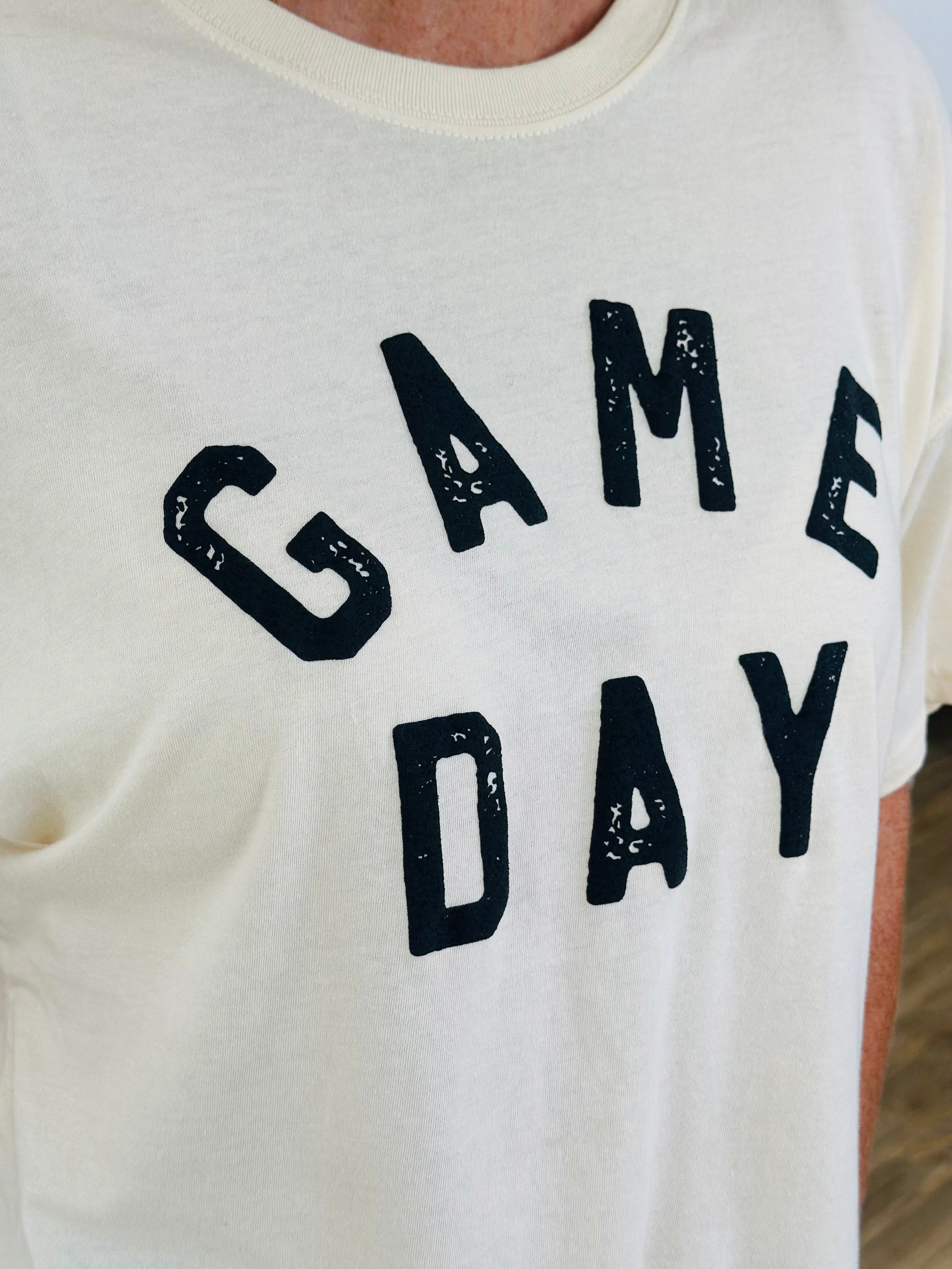 GAME DAY TEE-CREAM