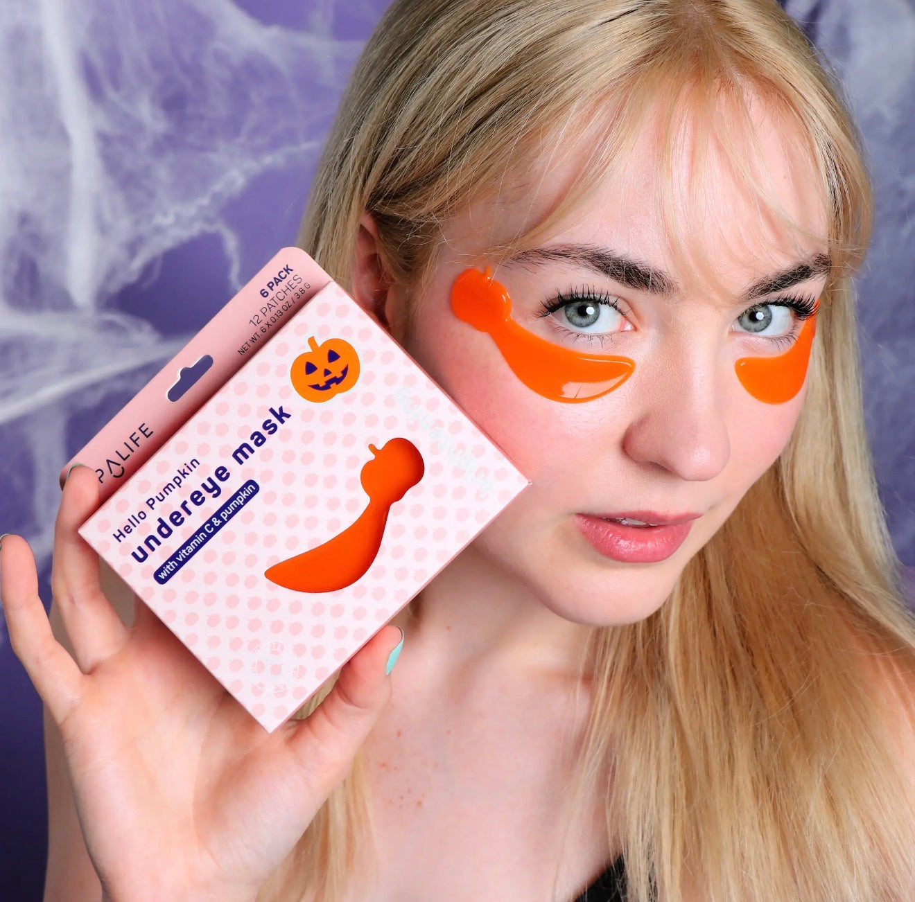 HELLO PUMPKIN UNDEREYE PATCHES