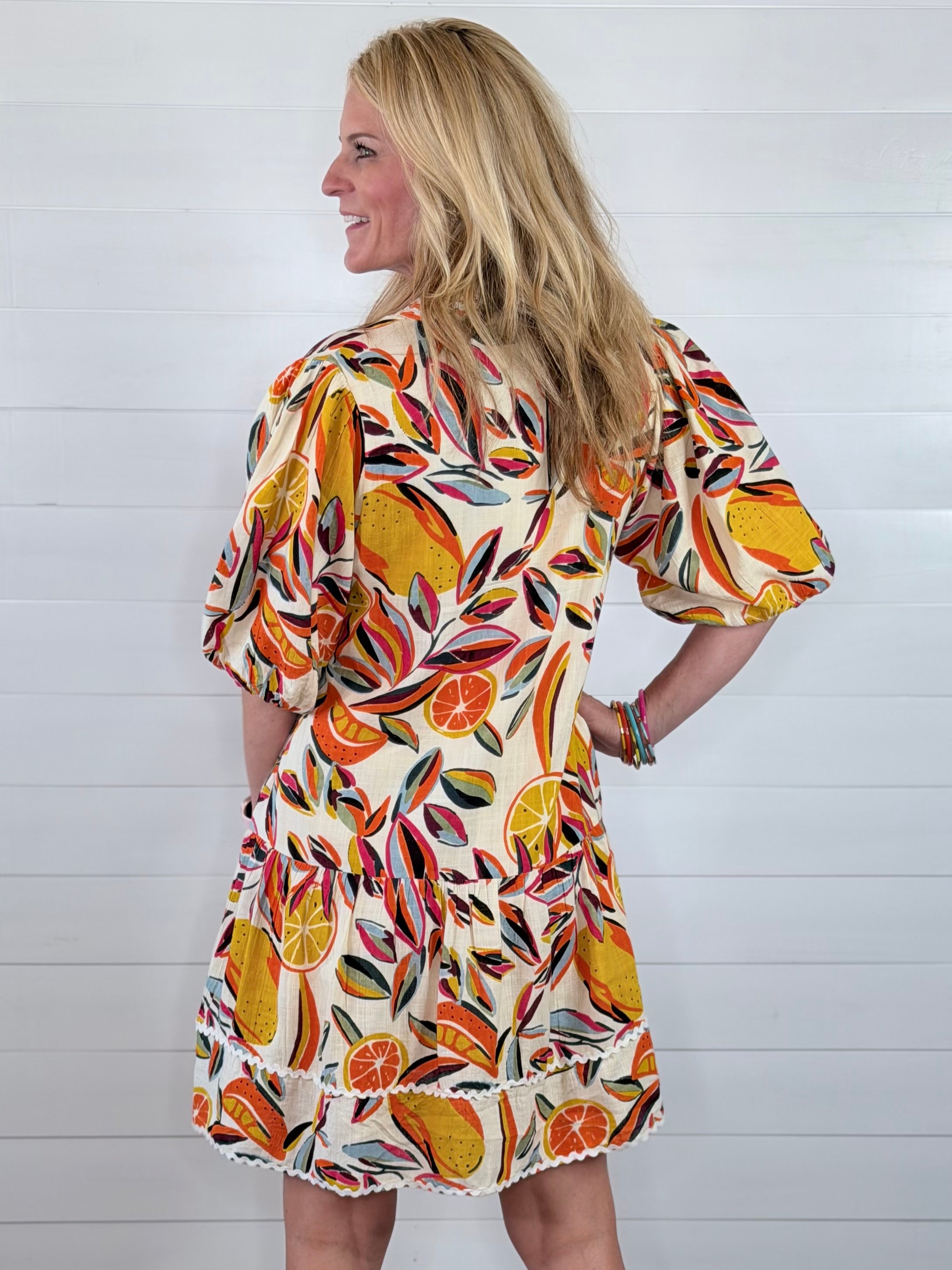 SUMMER OF CITRUS DRESS