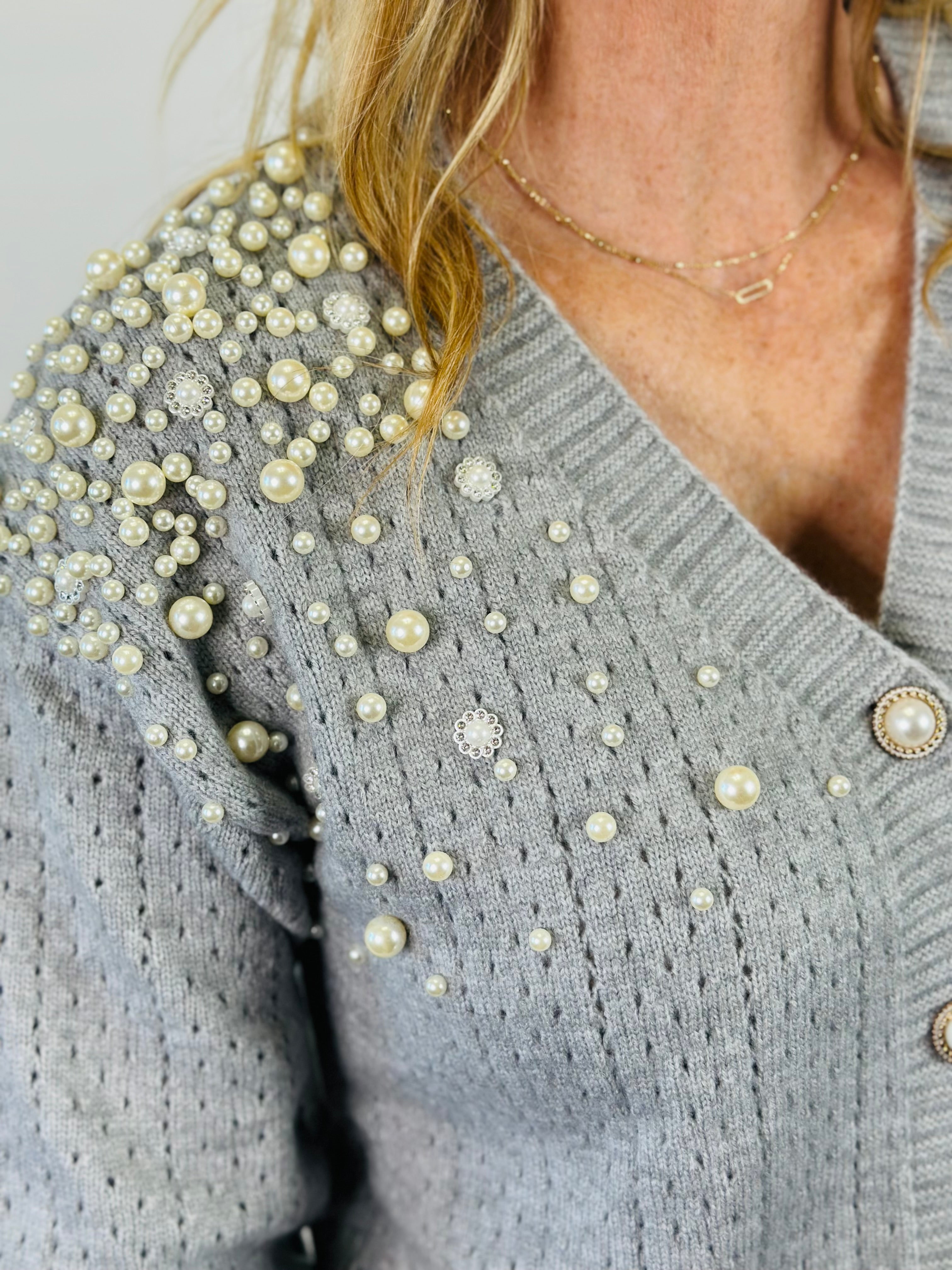 PEARL GIRL CARDIGAN