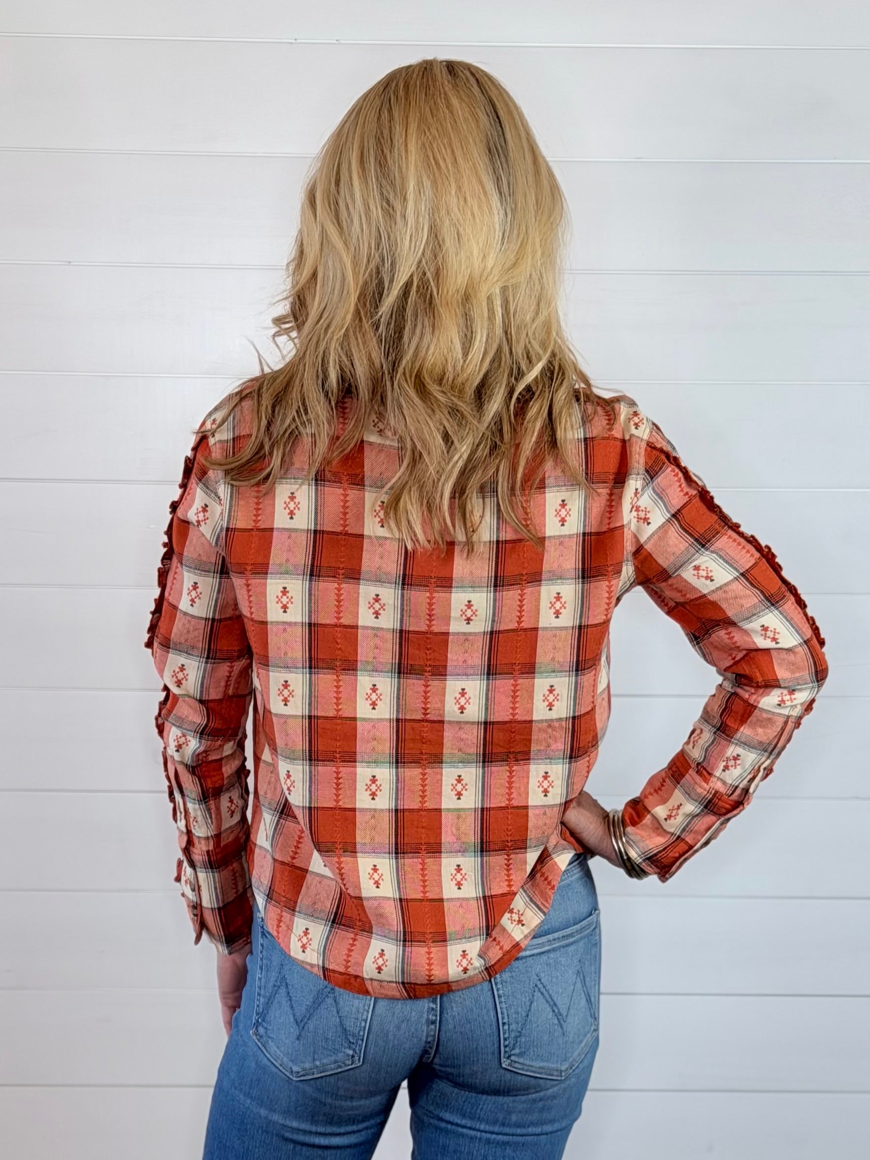 BIB AND FRILLS SHIRT BY IVY JANE