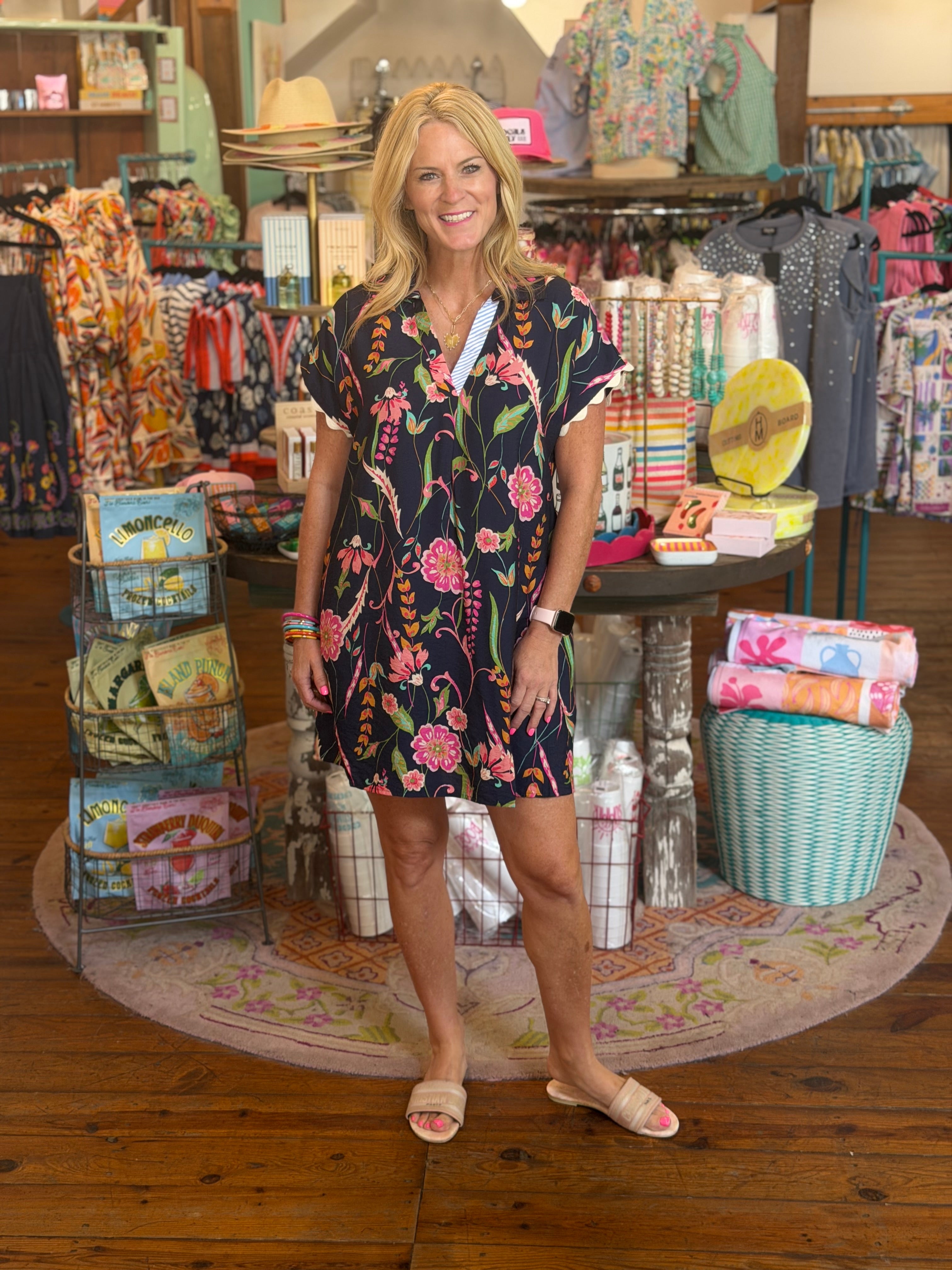FANCY IN FLORALS DRESS