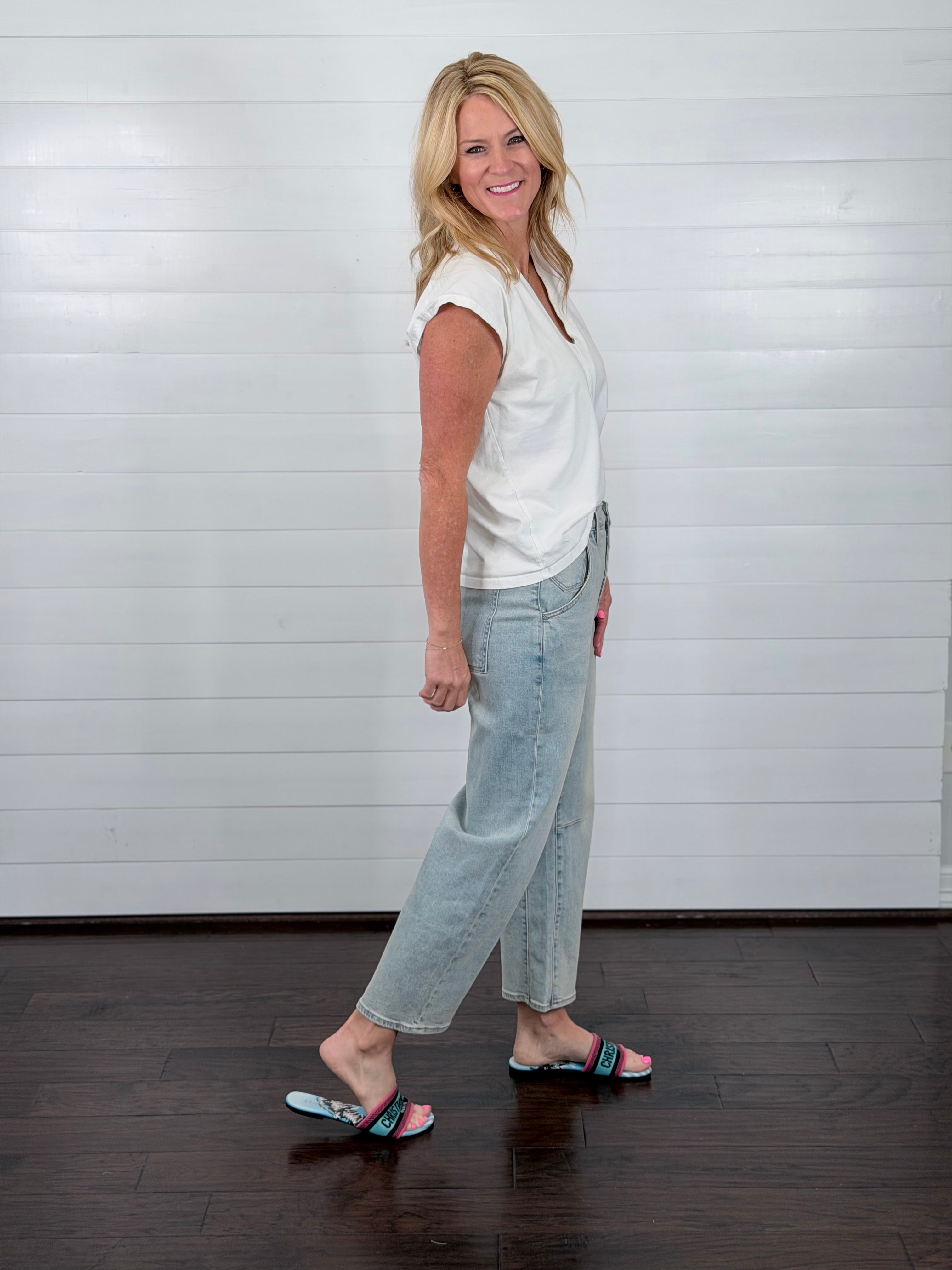 DEAR JOHN LASSO JEANS-CLEAR STREAM