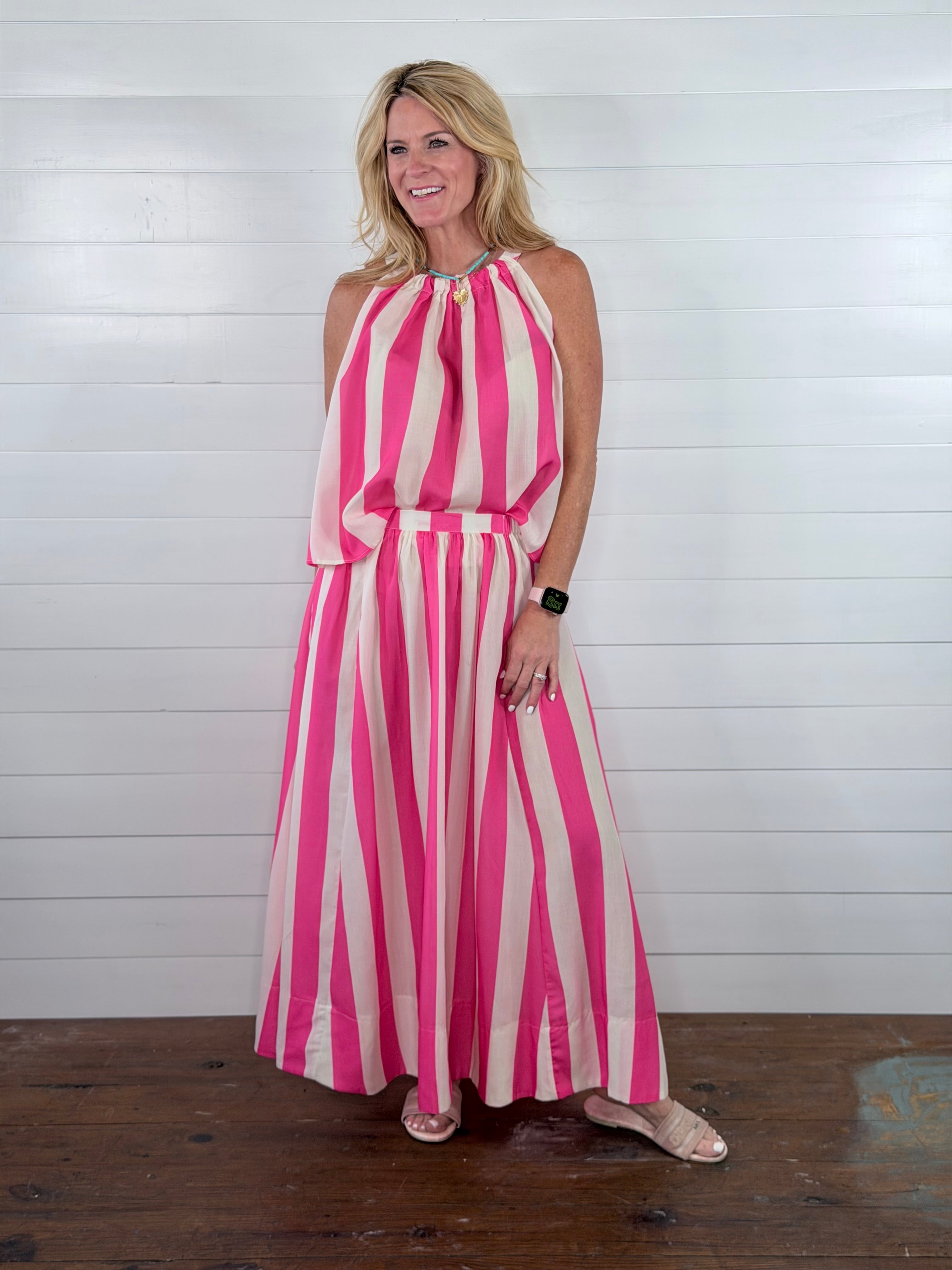 MADISON STRIPED TOP
