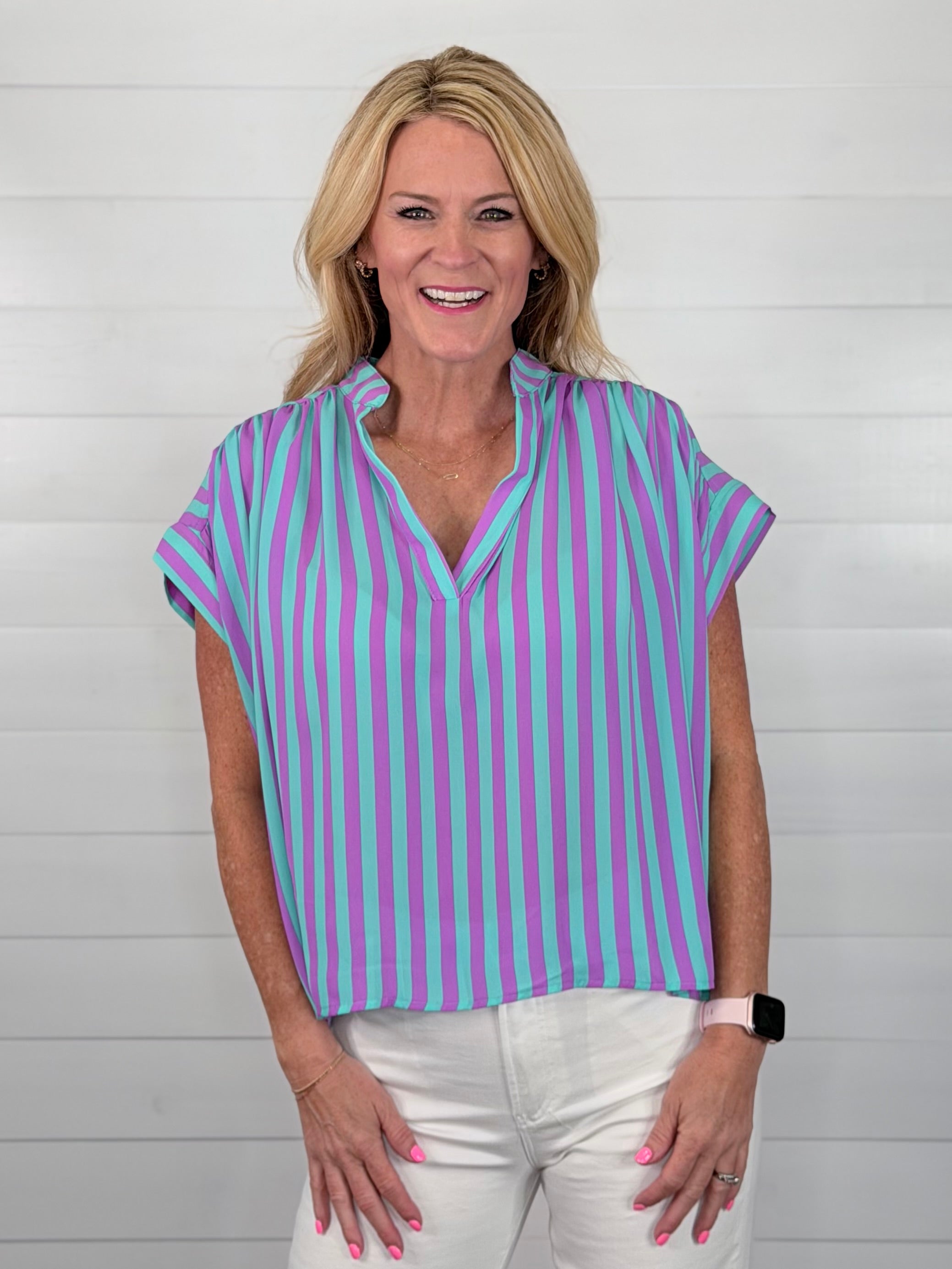 EMERSON STRIPED TOP