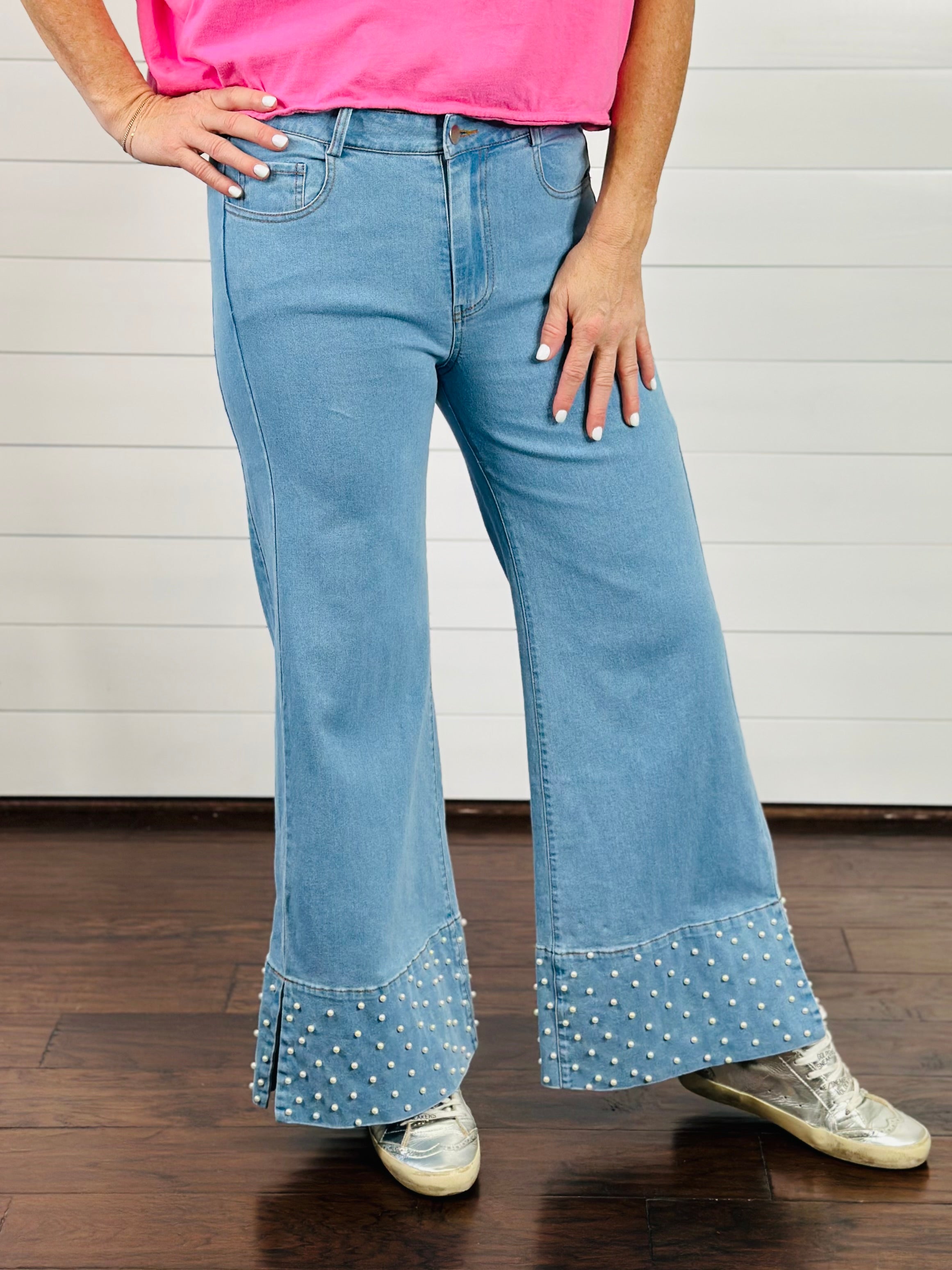 BAND OF PEARLS JEANS