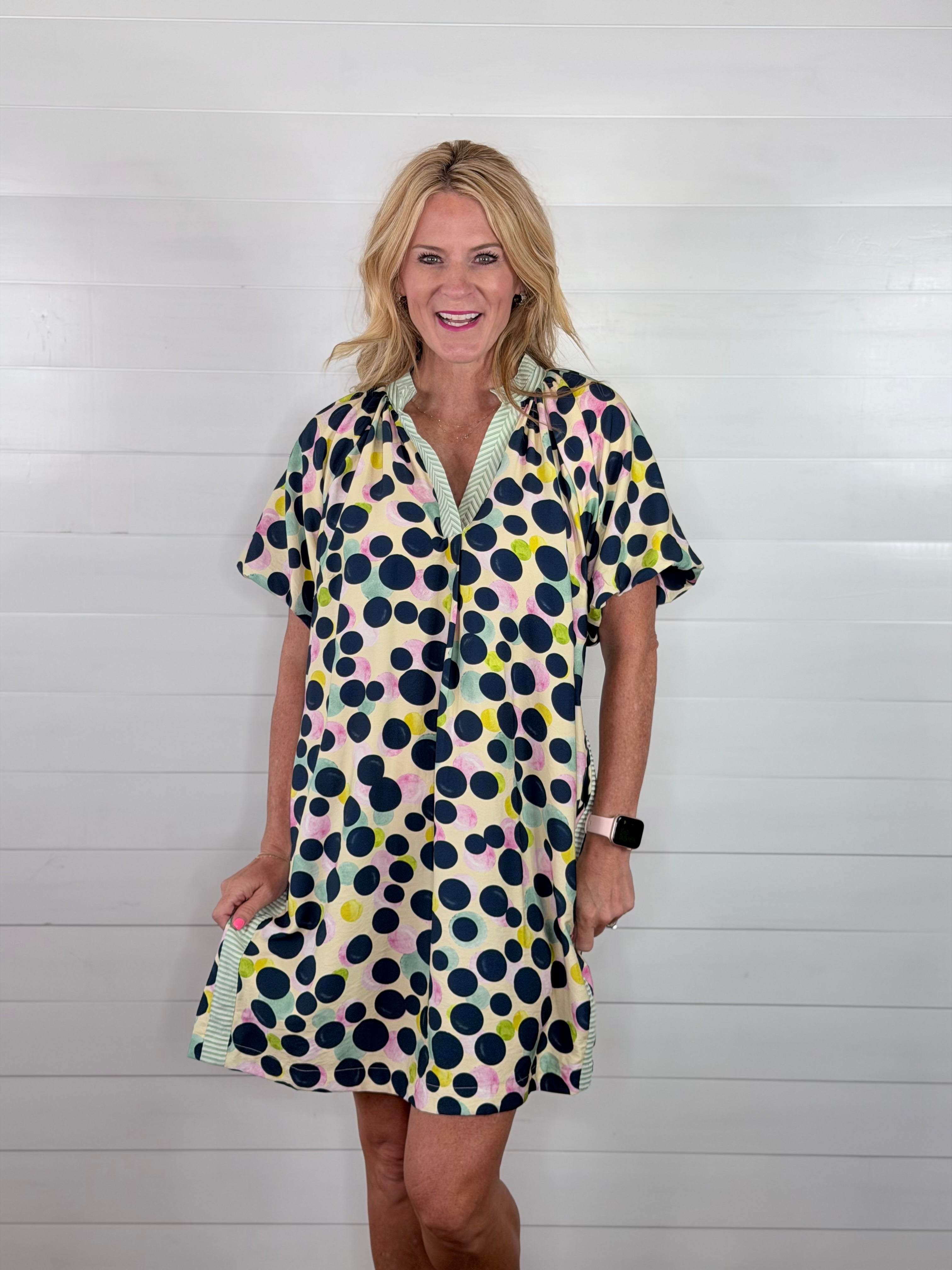 POP OF DOTS DRESS