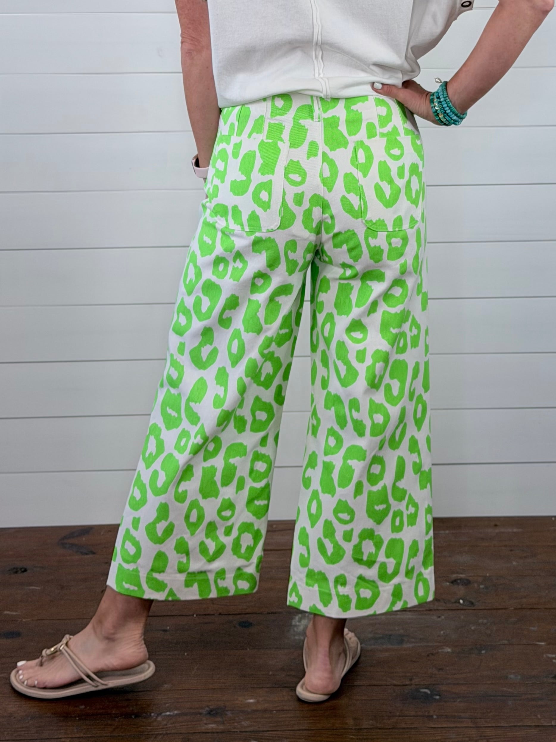 WILD ABOUT NEON CHEETAH PANTS