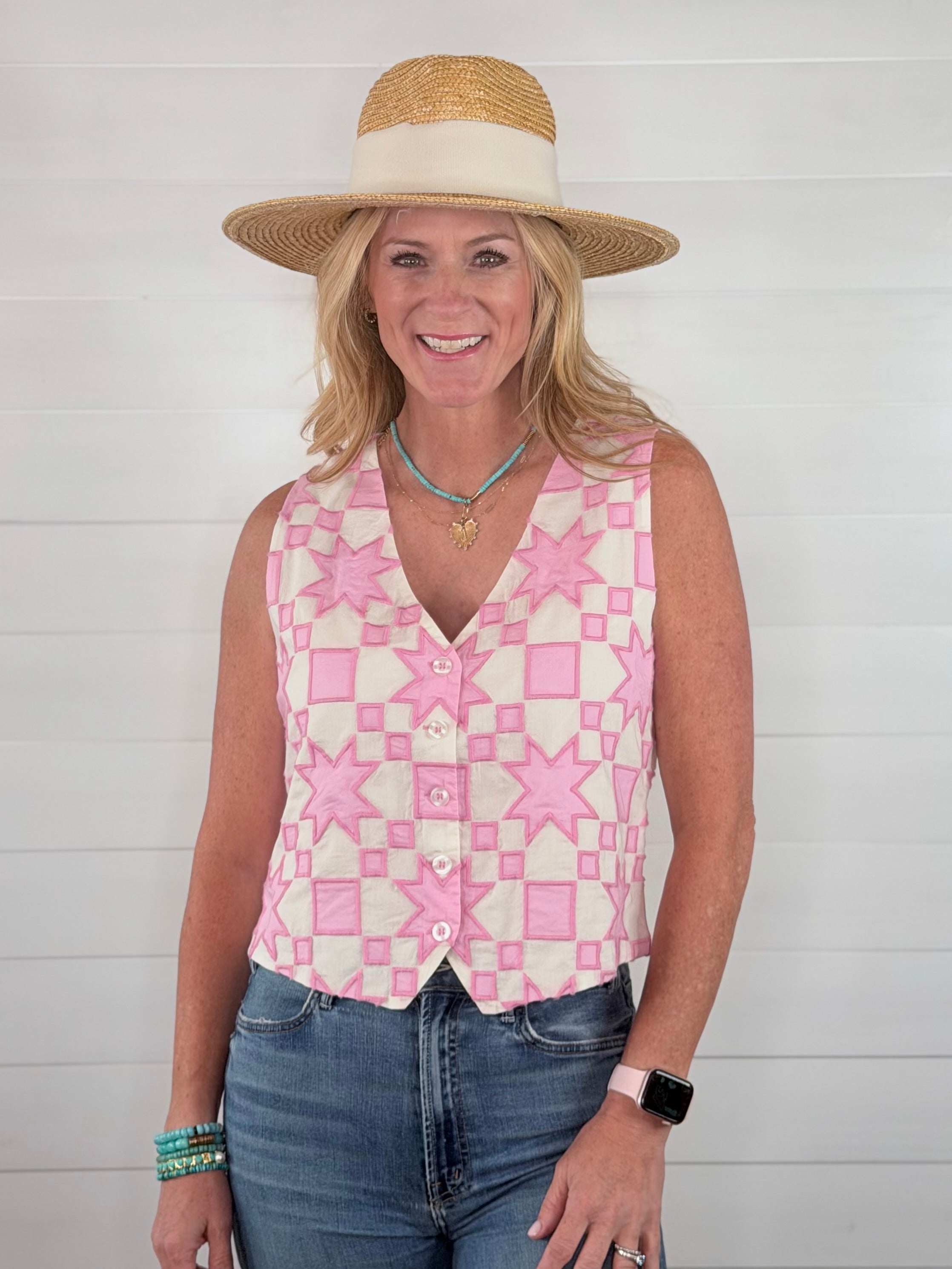 QUILTED VEST BY IVY JANE
